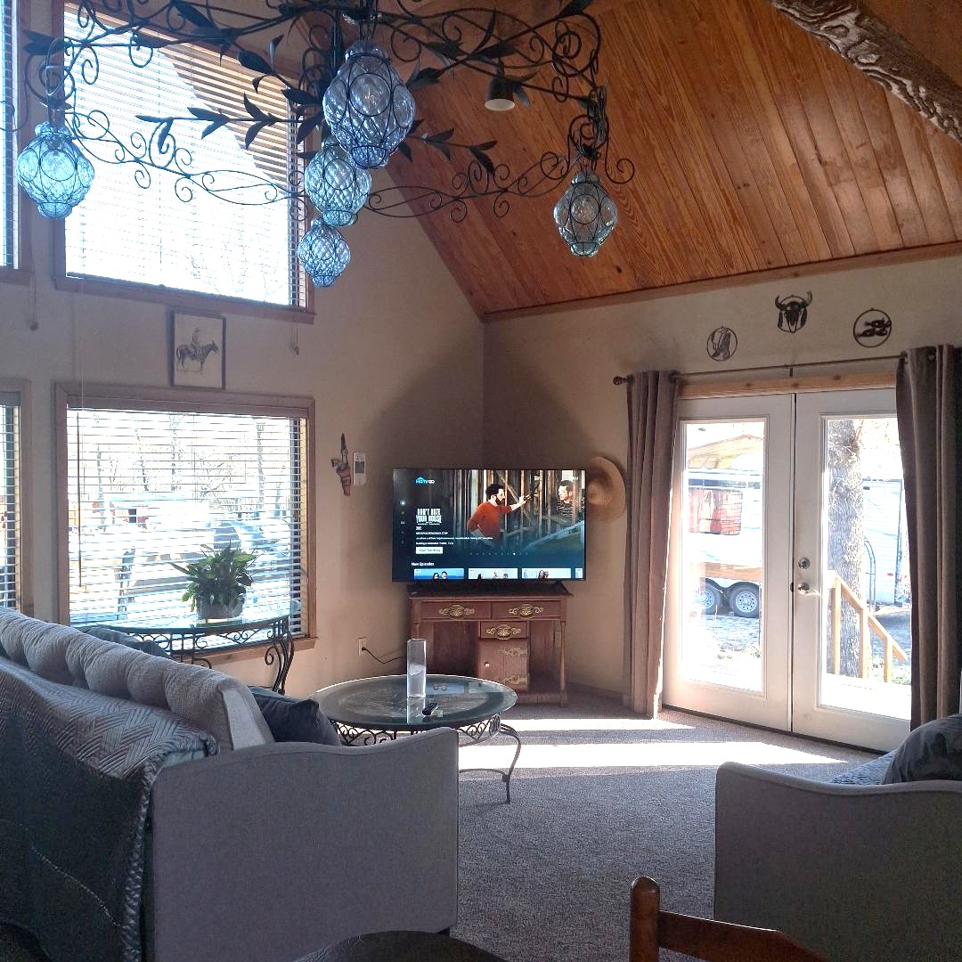 Great room side door