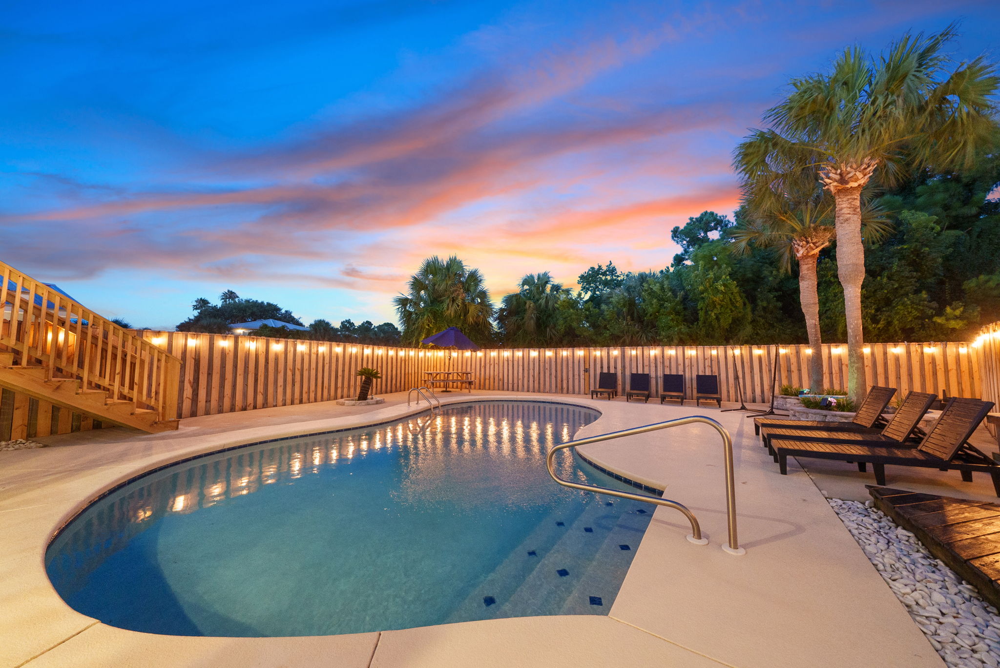 Your private paradise, as you step outside