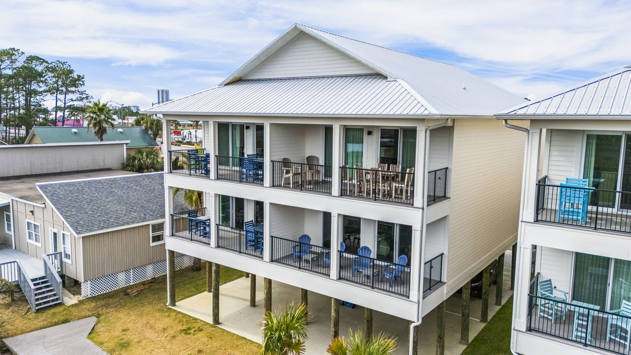 Exterior Balcony and Bayou View