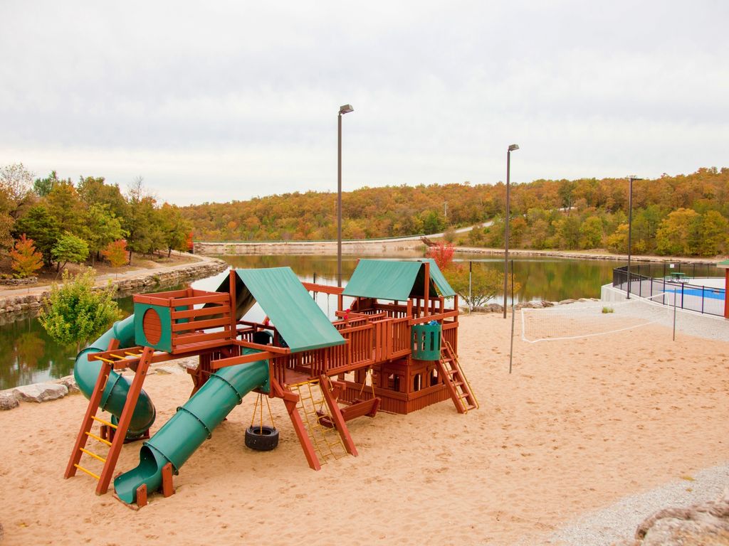 Playground & sand volleyball are very close, we are one of the closest homes.