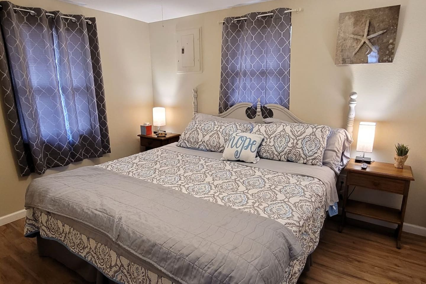 Master with king bed