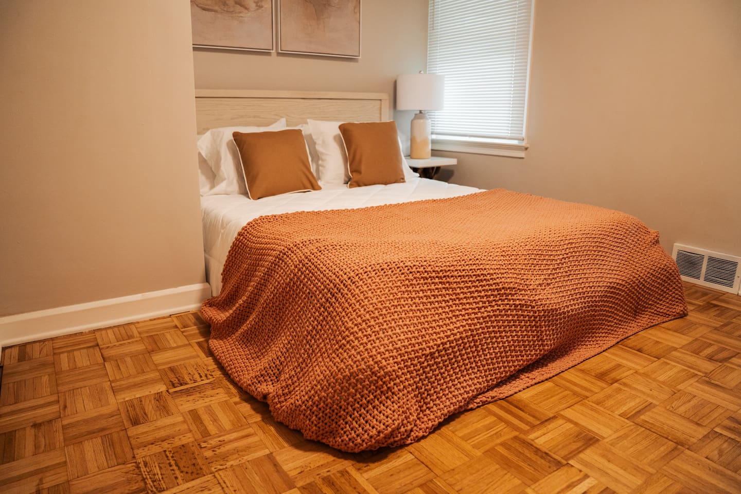 Queen bed