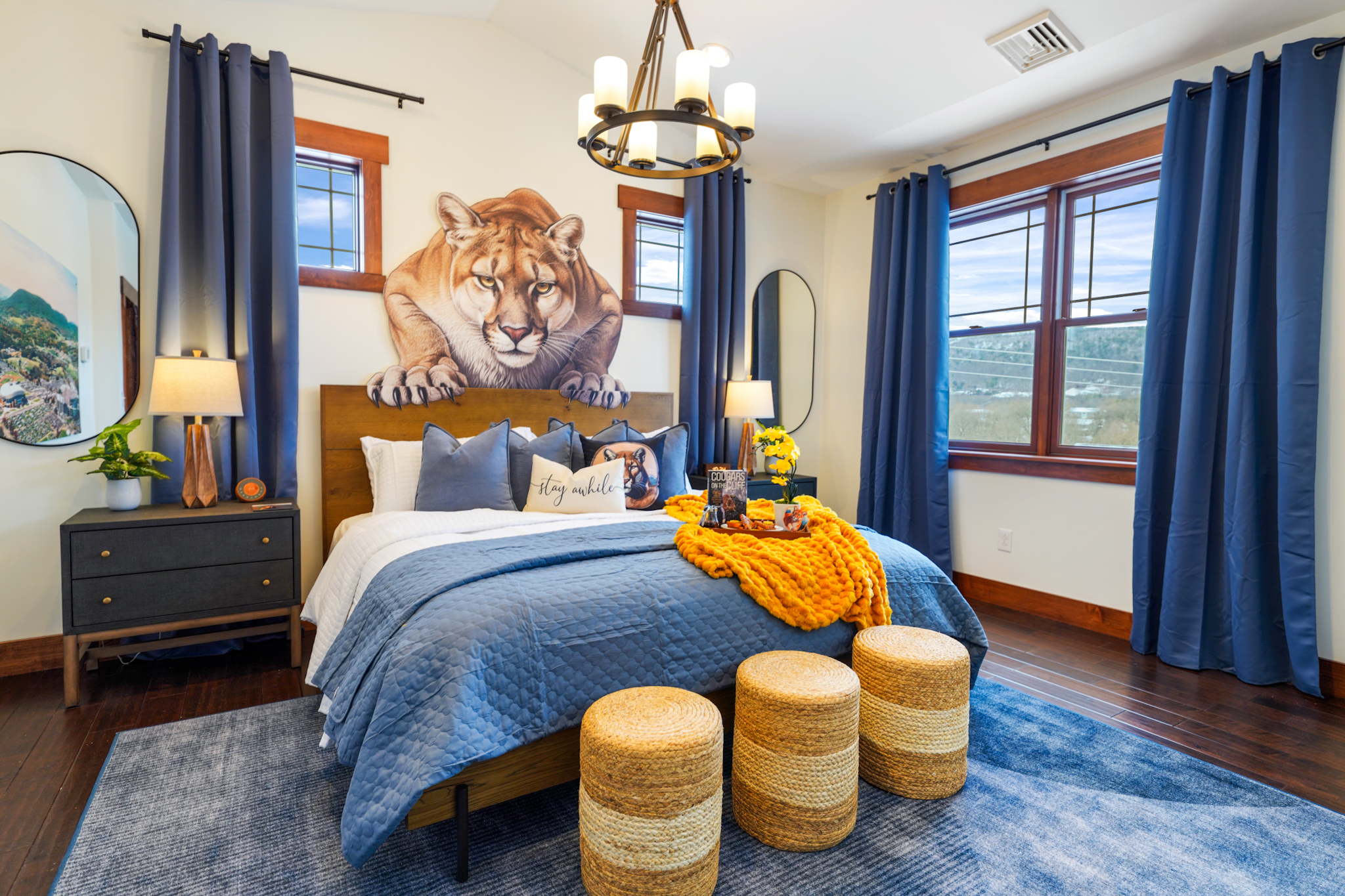 Wake up refreshed in the primary suite, featuring premium linens and thoughtful design throughout.