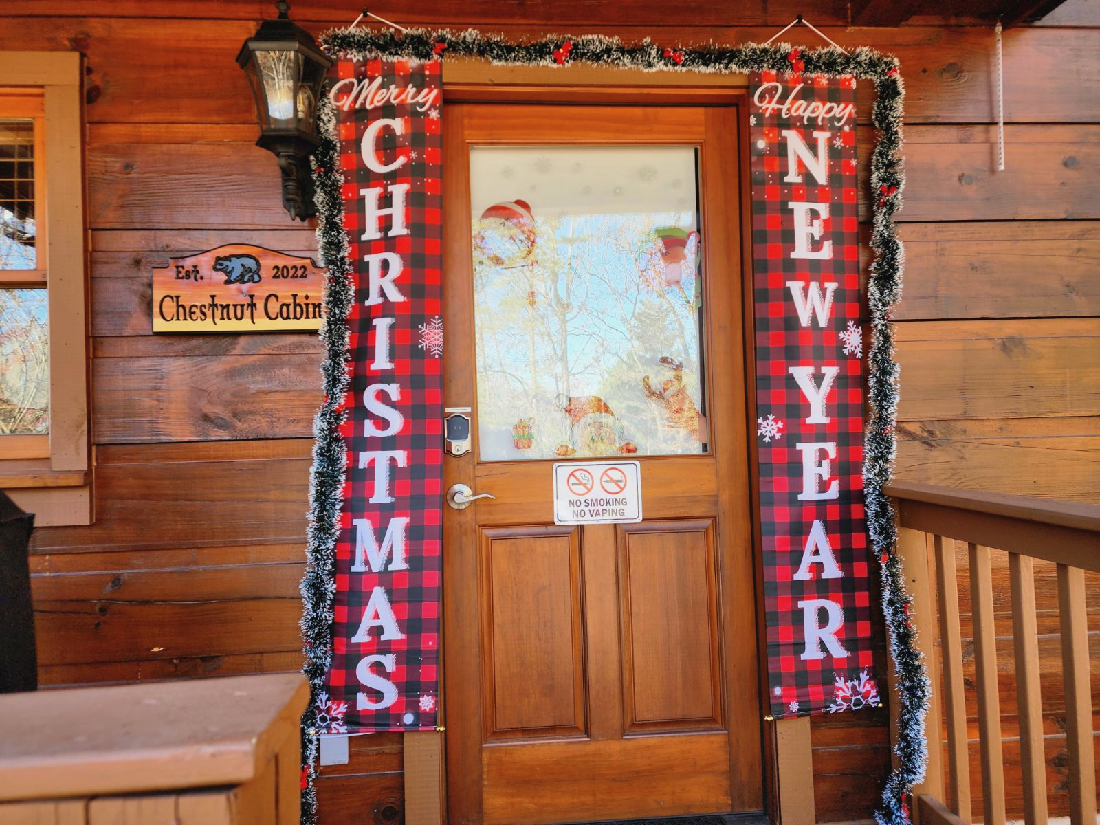Cozy Christmas at Chestnut Cabin 🎄  available only winter holidays!  