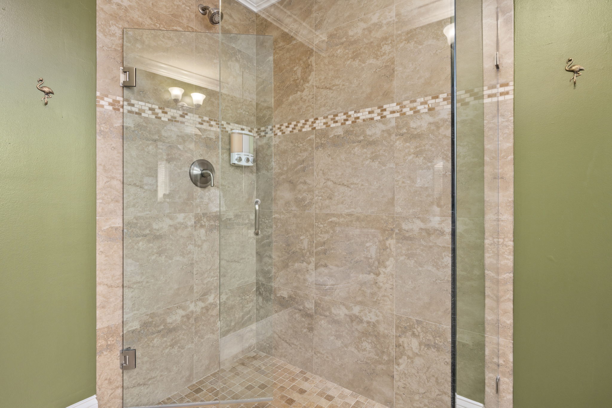Master Bathroom: Walk In shower