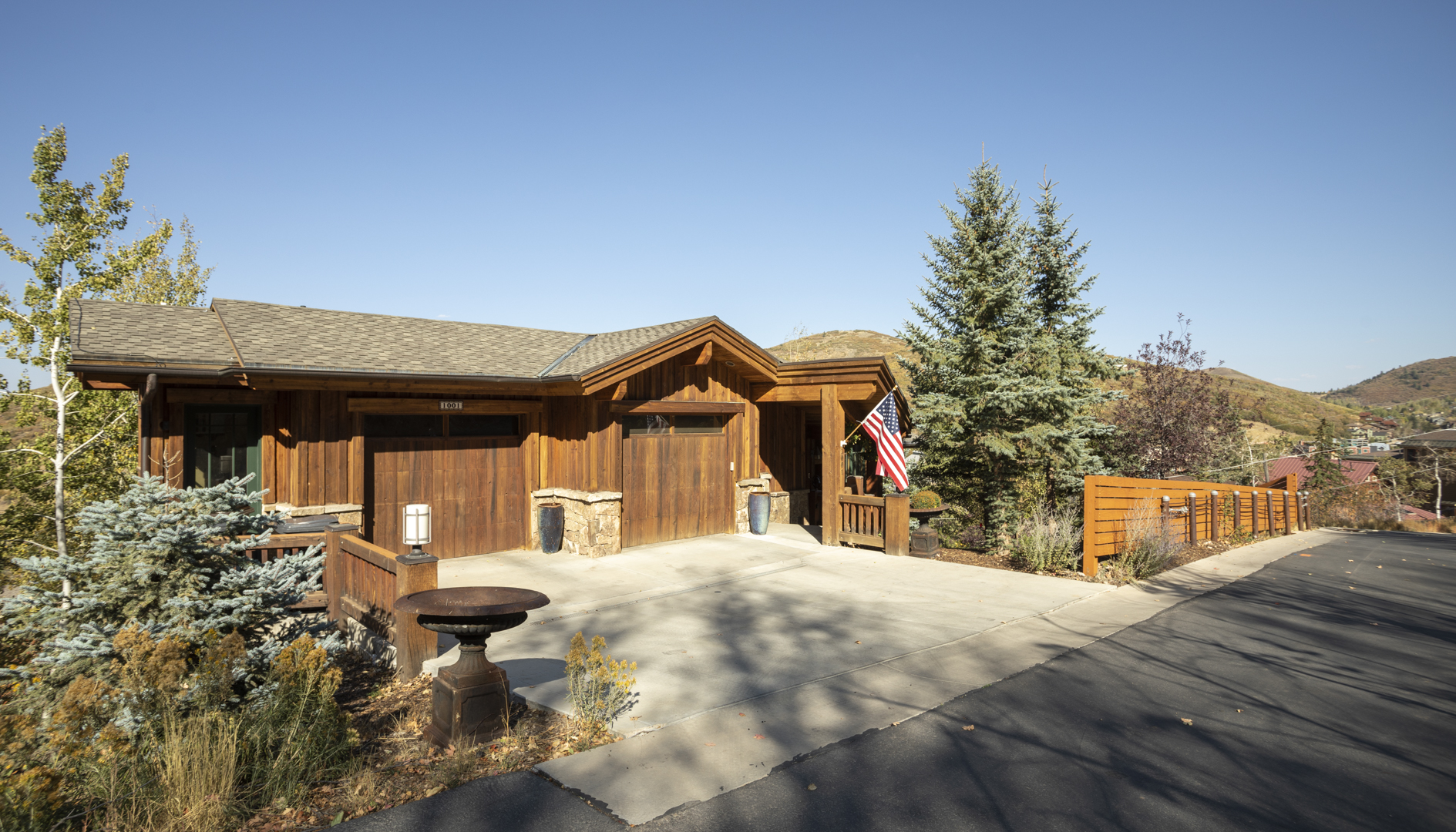 No stress with big snow days as this driveway is fully heated. Park your car in either car port and get those ski boots on!