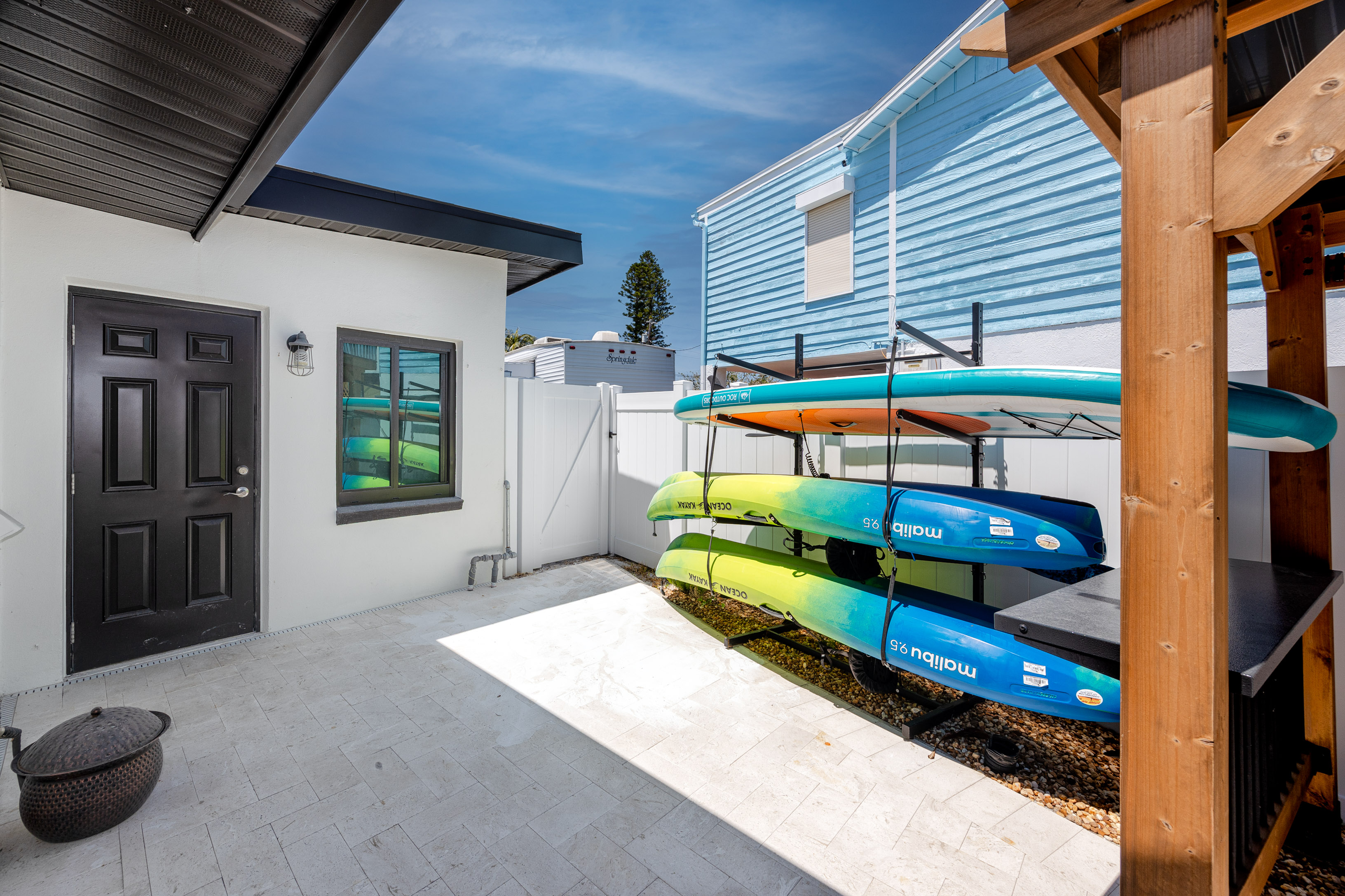 Kayaks & Paddleboards Available to Guests