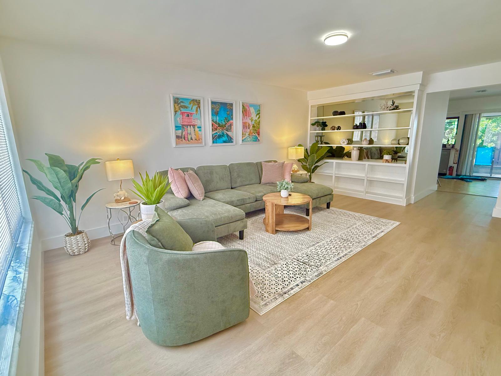 Kick off your shoes and Enjoy!