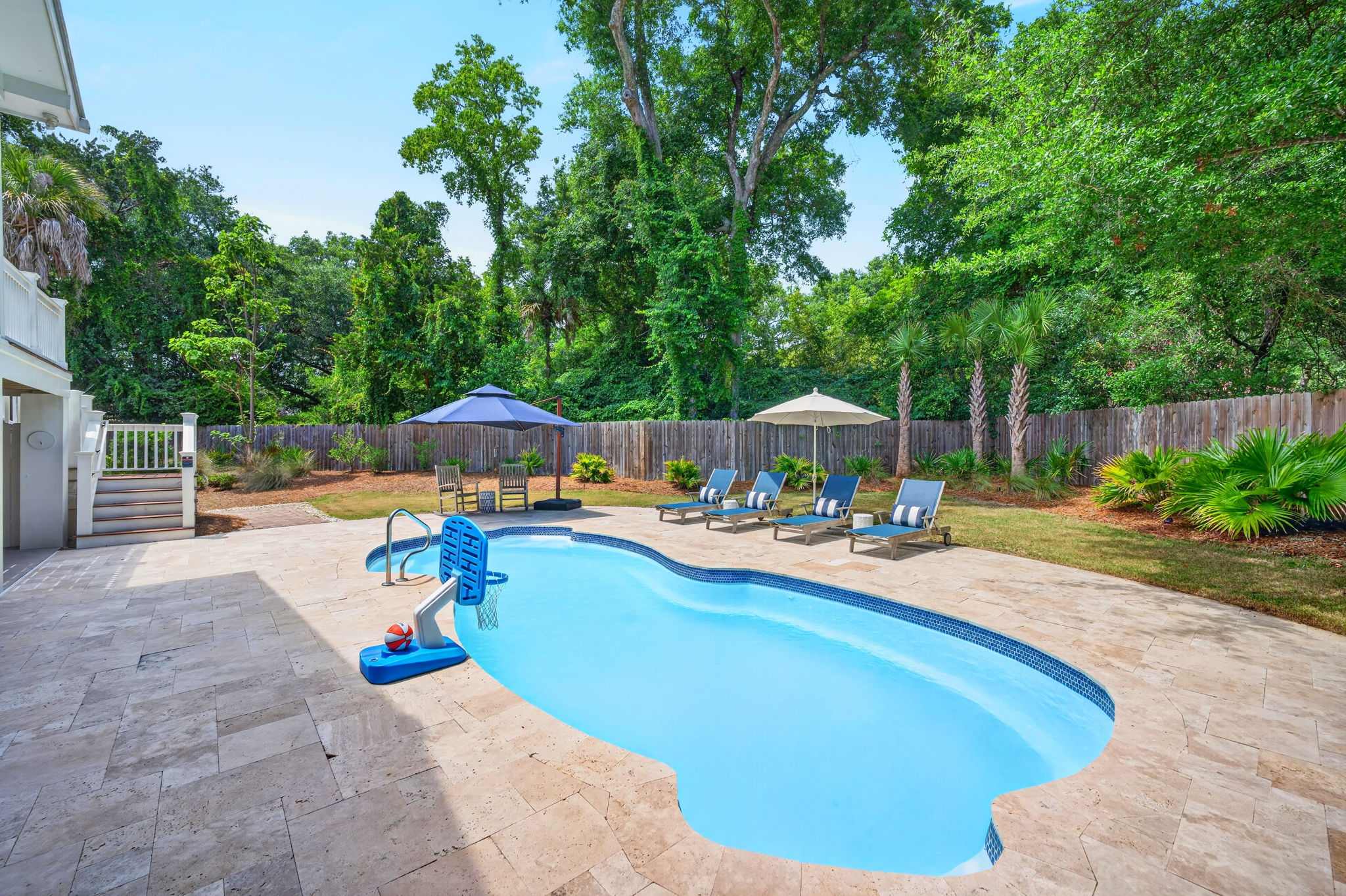 Private Pool | Driftwood Dreams | 105 Forest Trail | Isle of Palms, SC | IOP Escapes