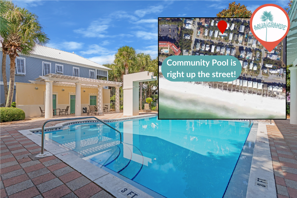 The Community Pool is right up the Street in case the Kids want a change of scenery!