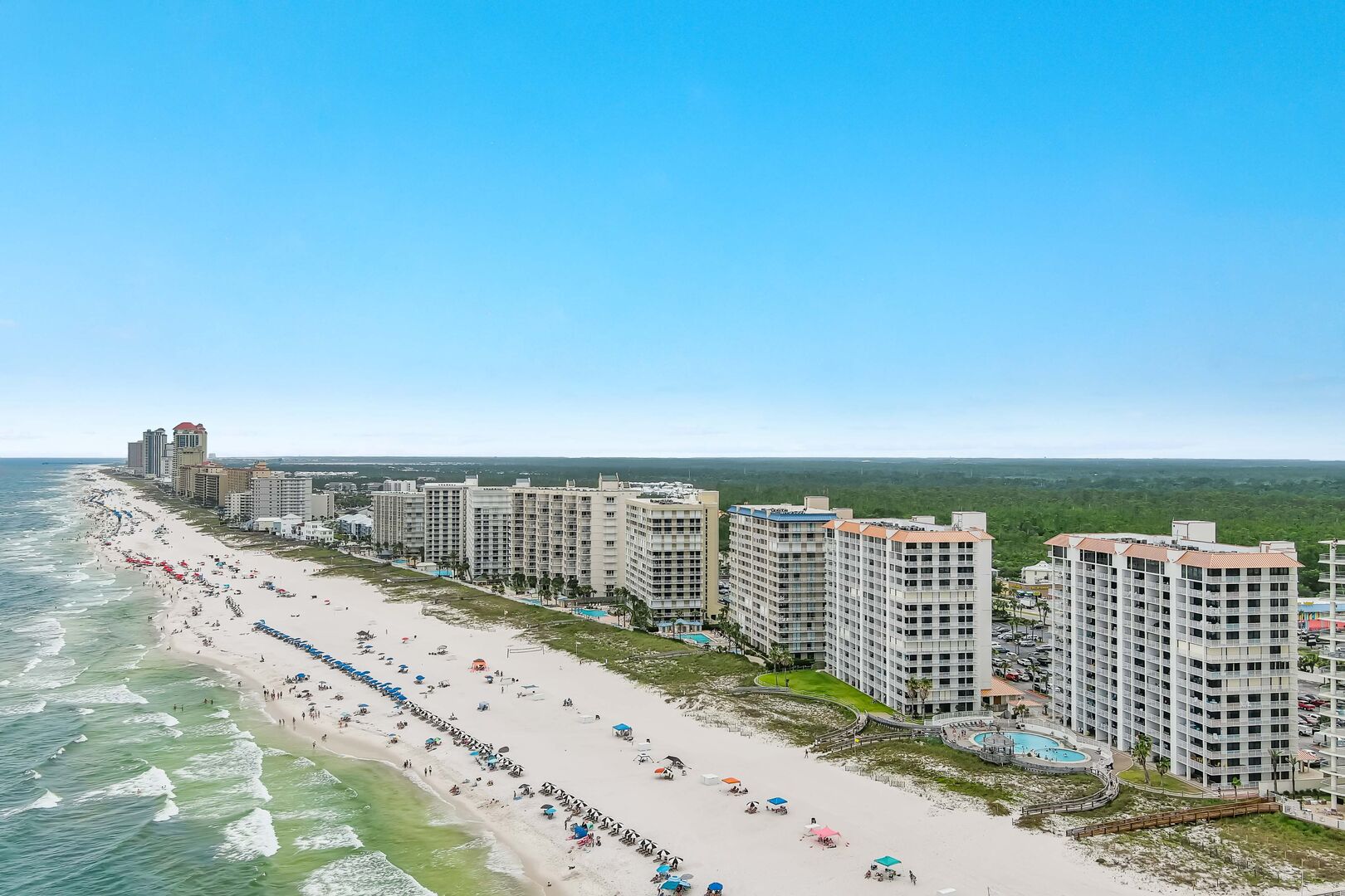 Summer House from the water looking West
