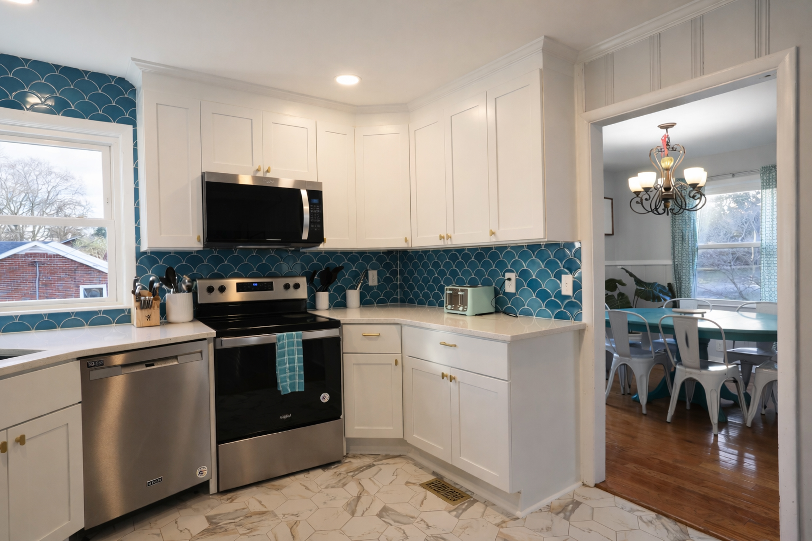 Kitchen completely remodeled in 2026!