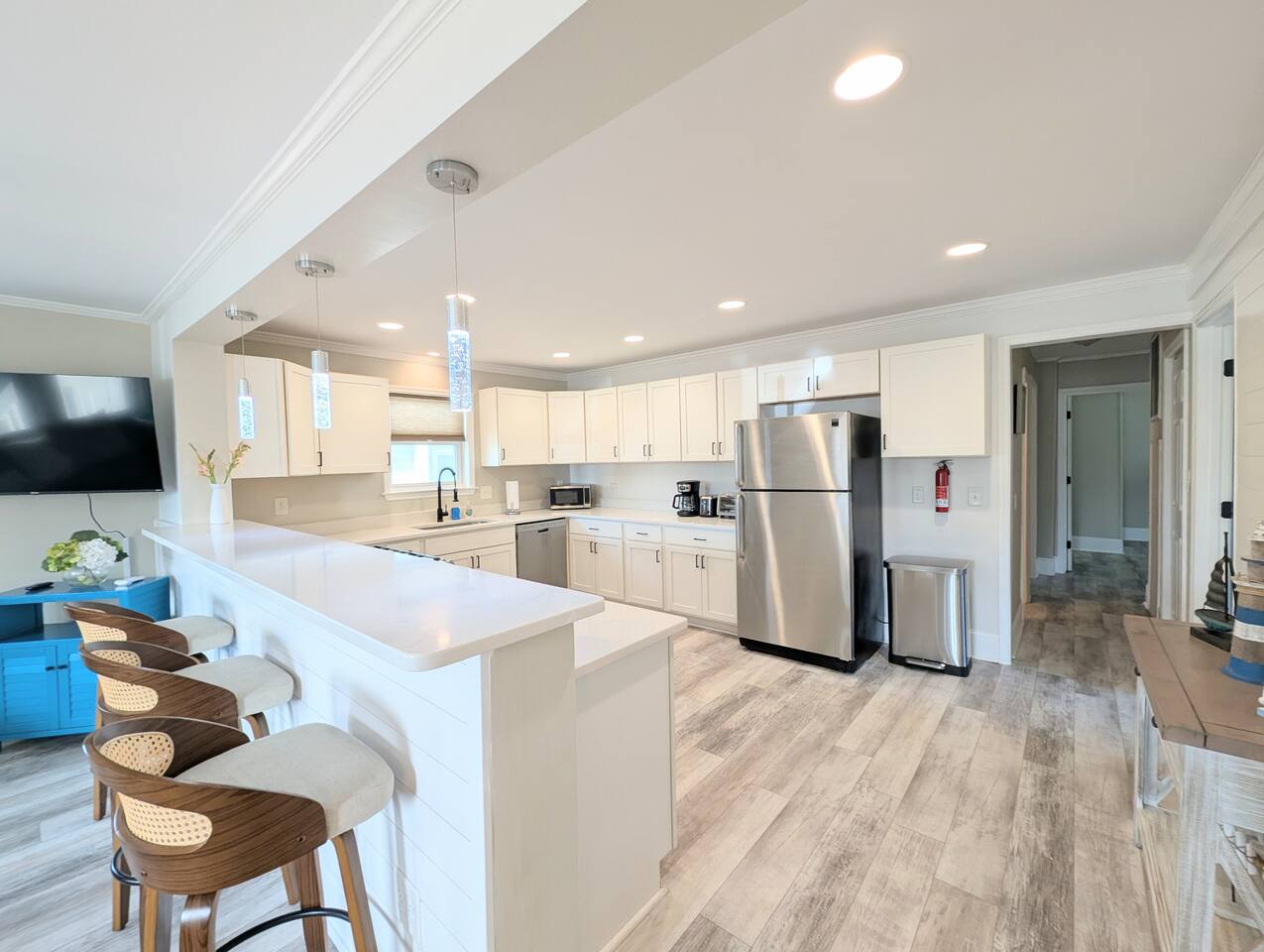 Well-stocked kitchen for making memories