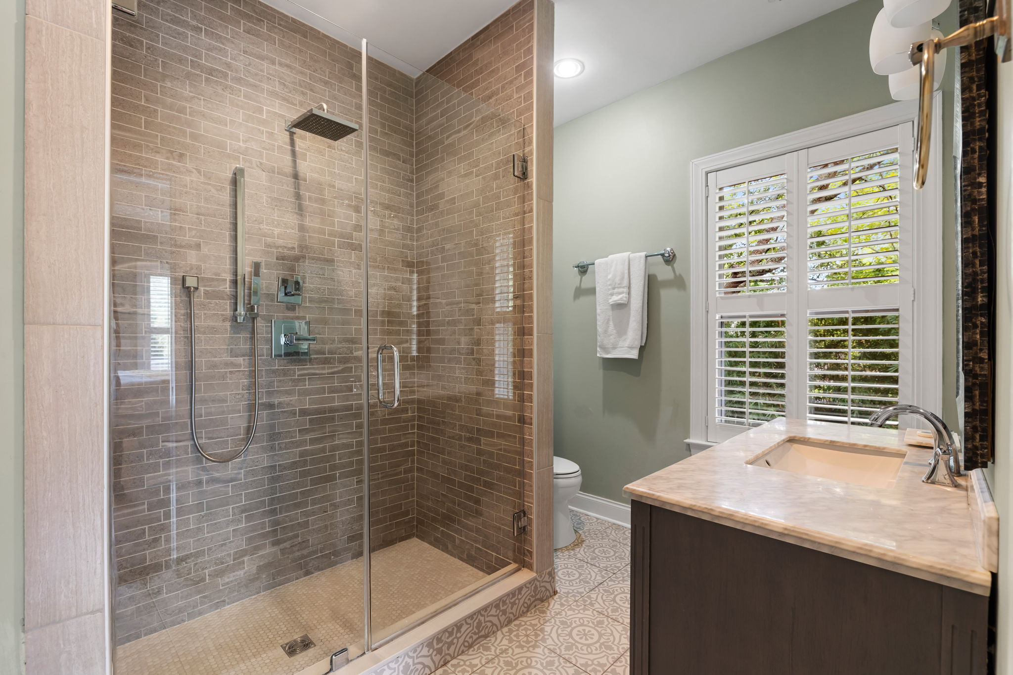 Ensuite Shower - #2 of 2 Huge King Primary Suites
