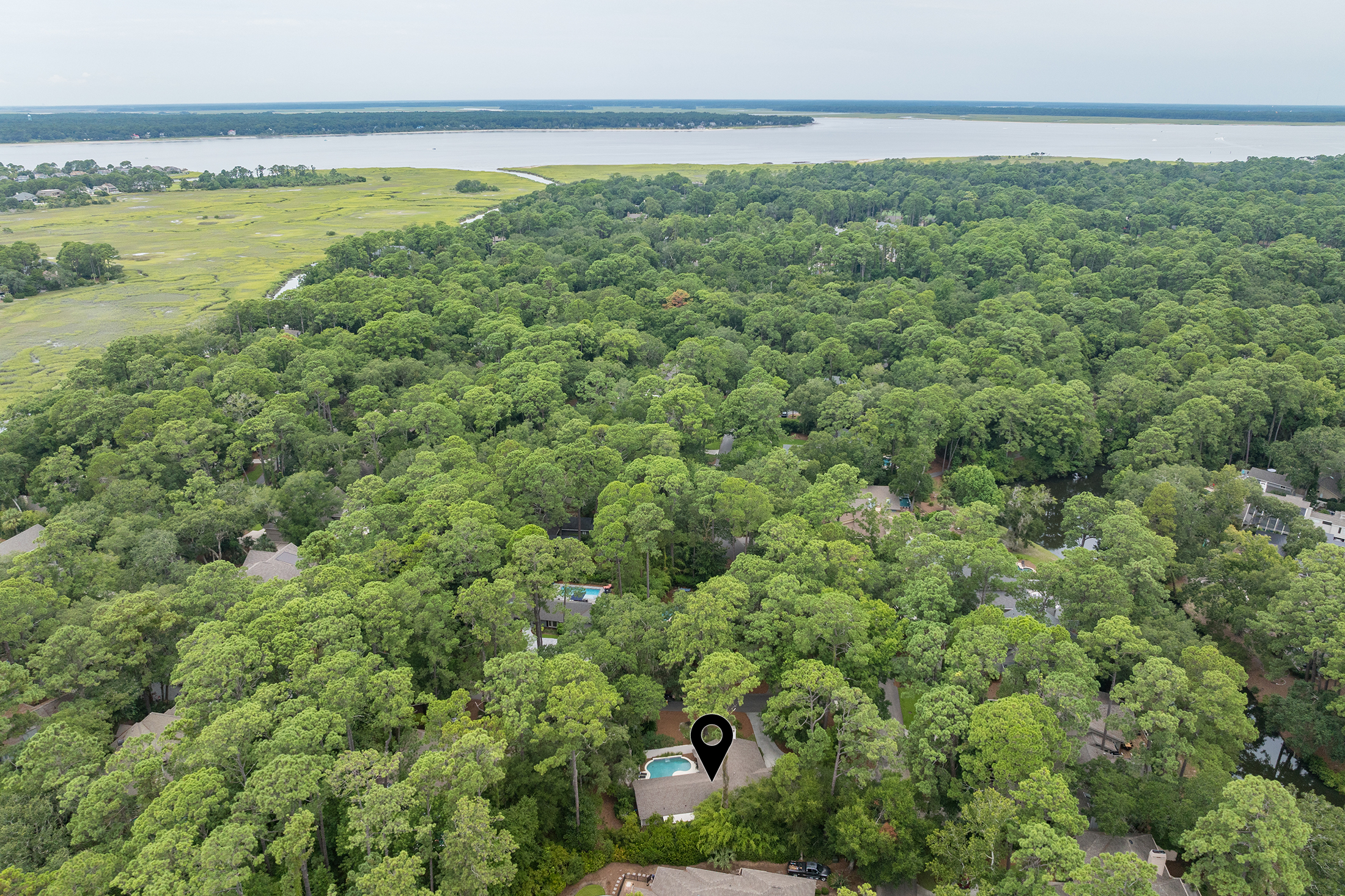 Calibogue Cay is just around the corner