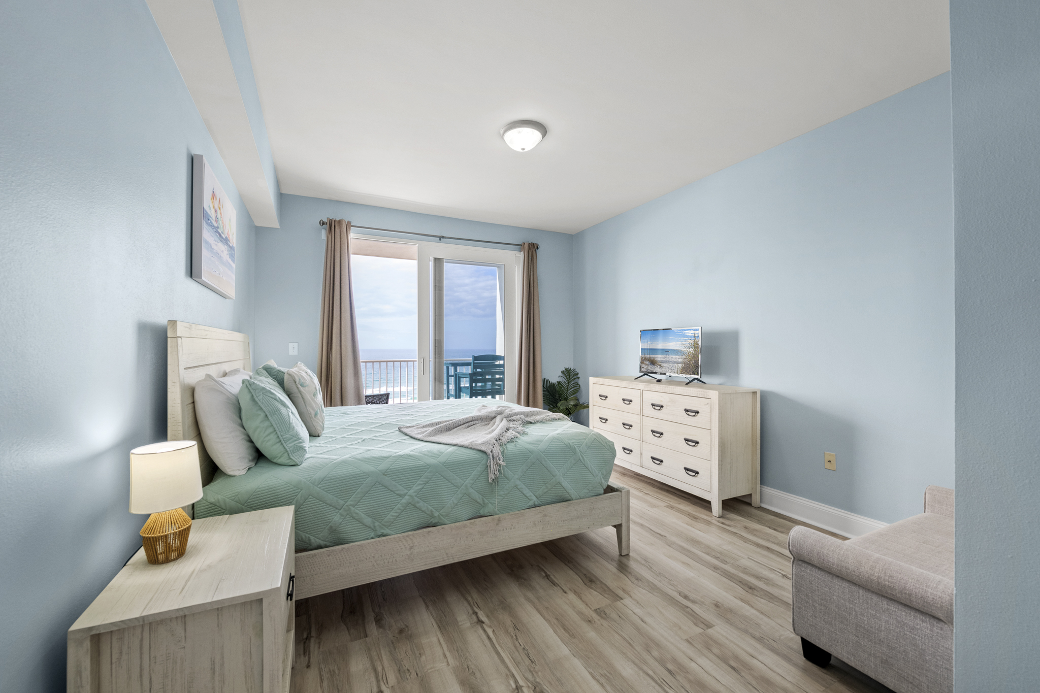 Primary Bedroom- Newly painted and furnished in 2026