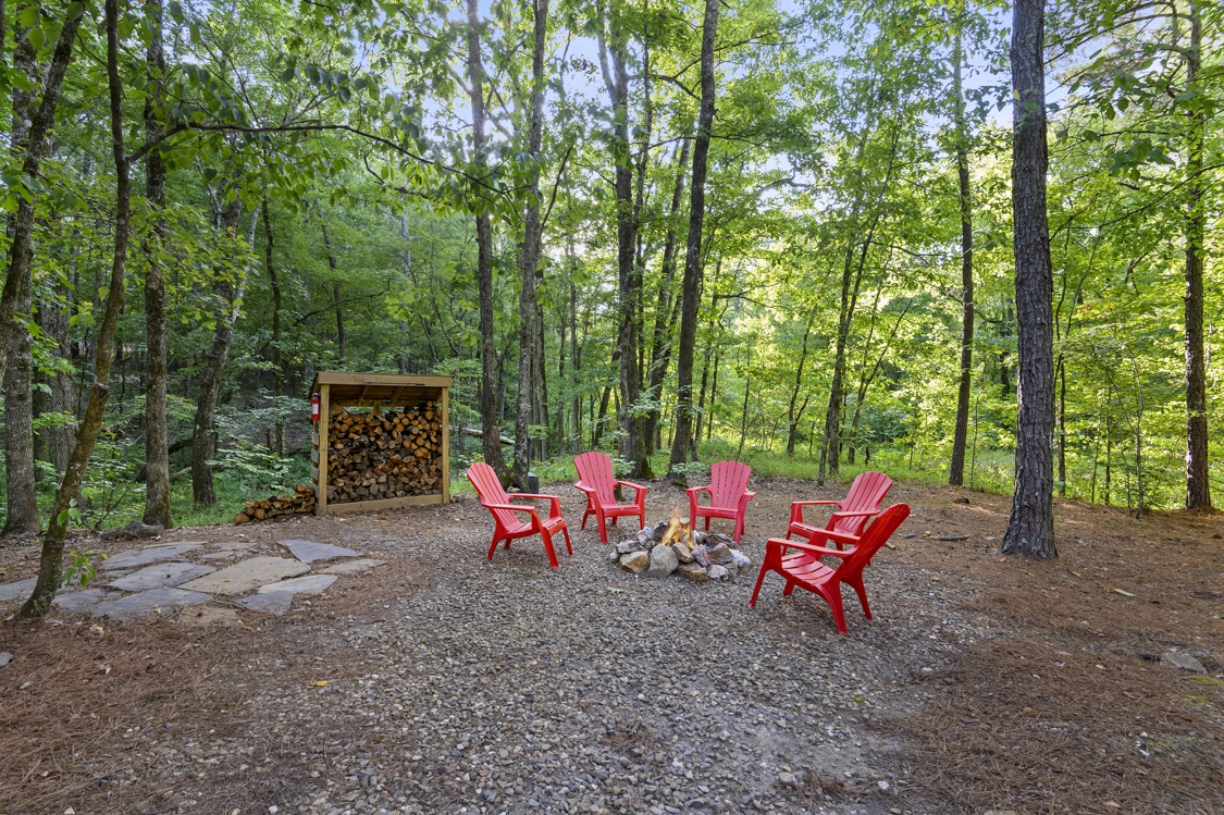 Firewood provided for guest year round.