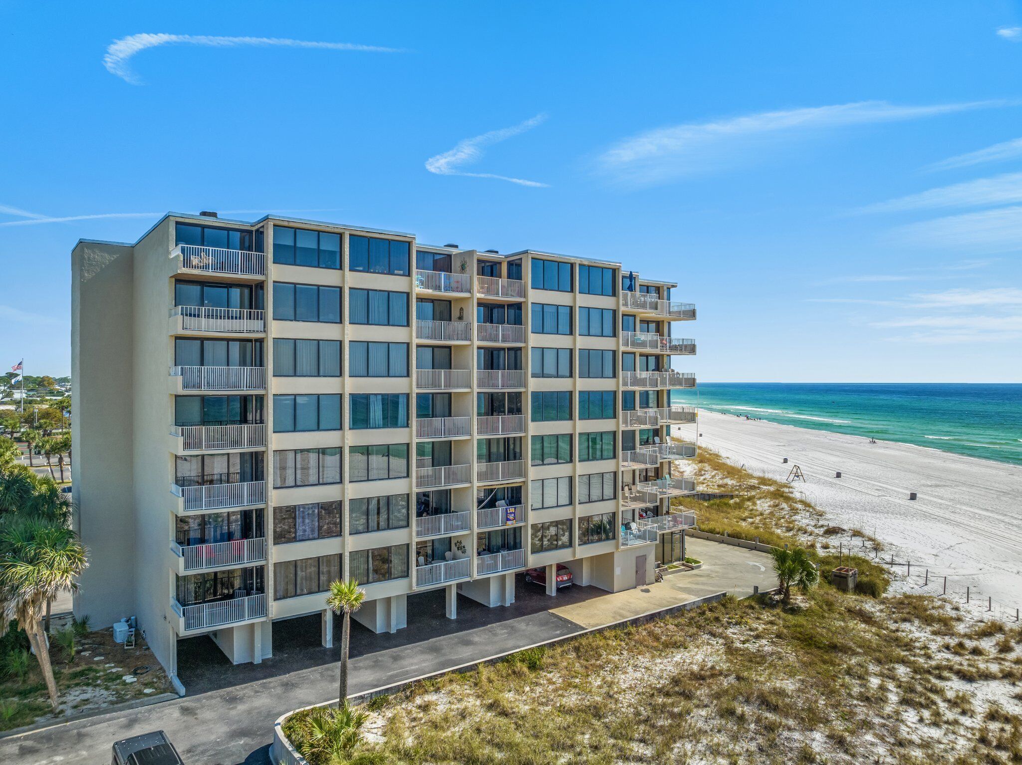 Aerial view of Dunes of Panama Building A
