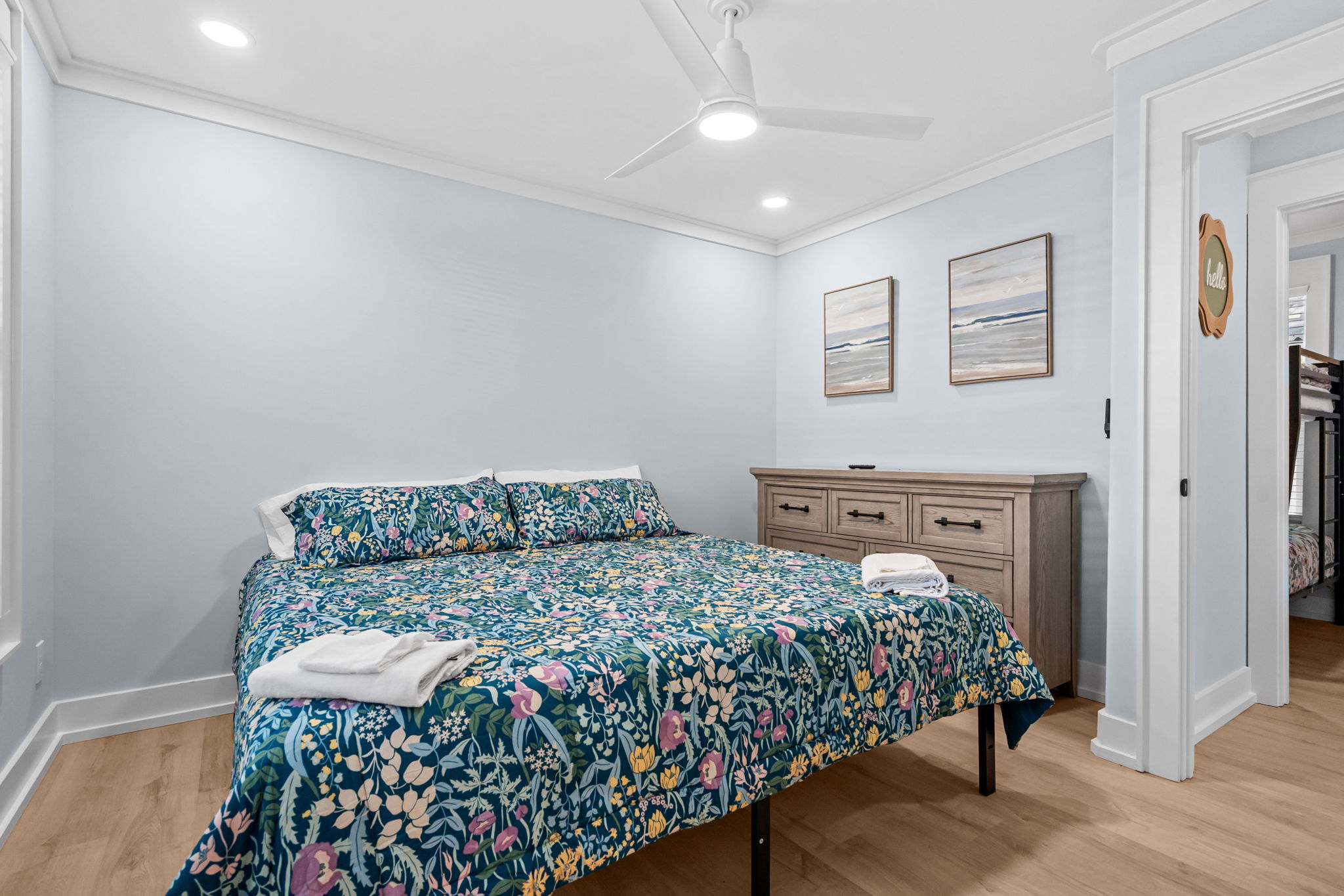 King bed