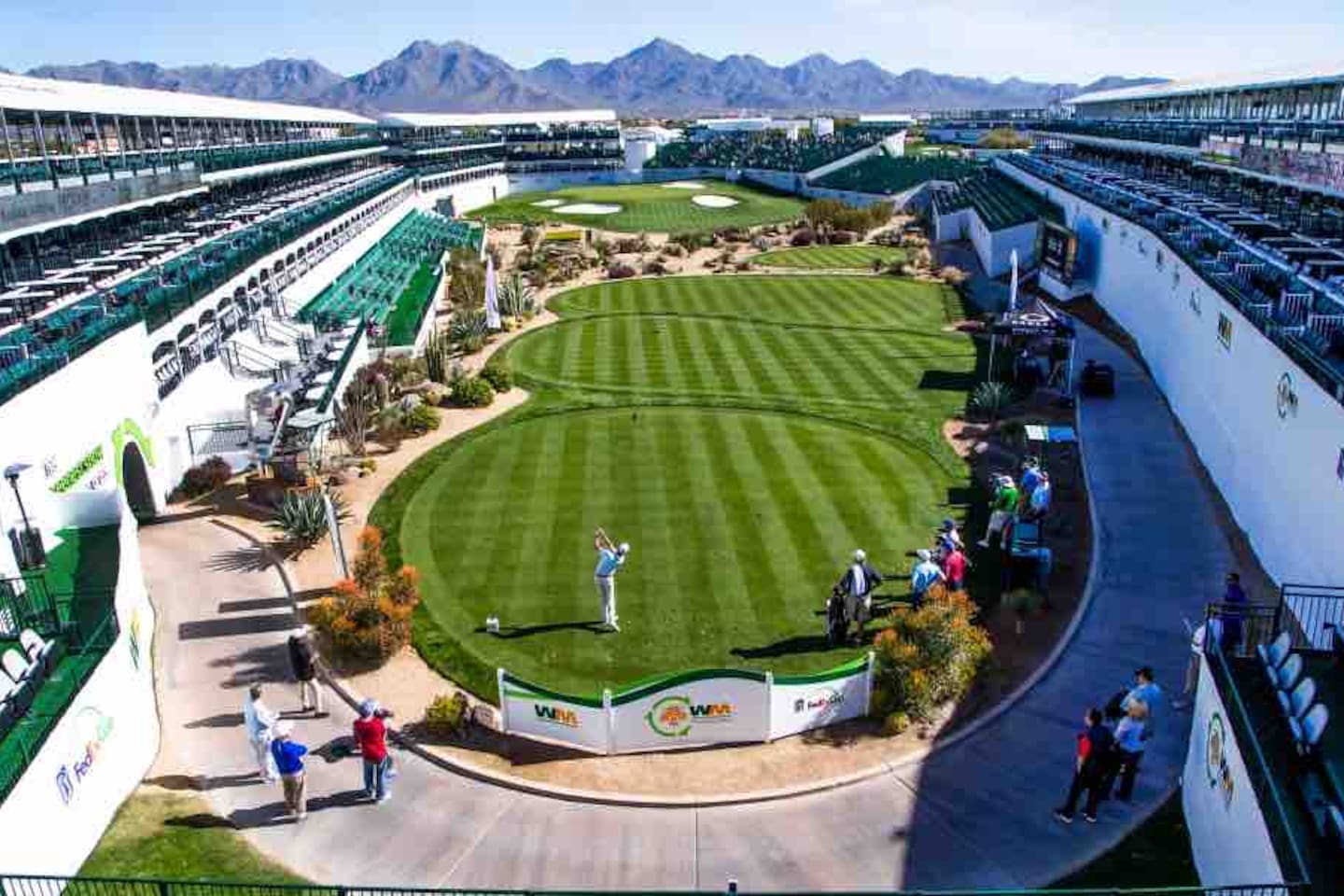 TPC Scottsdale is 12 minutes from our home. 