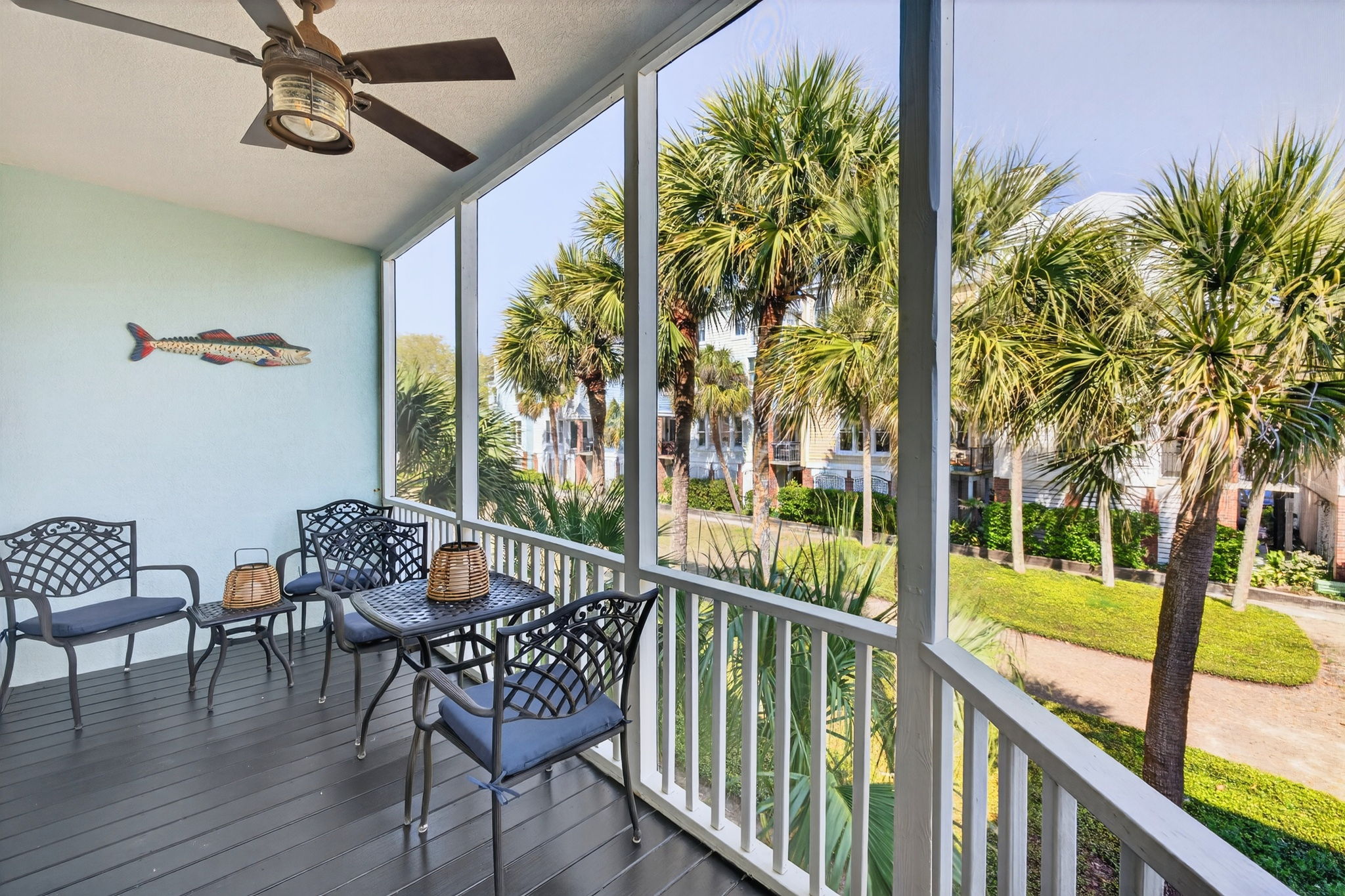 Deck Seating| 23 Grand Pavillion | Wild Dunes | Isle of Palms, SC | IOP Escapes