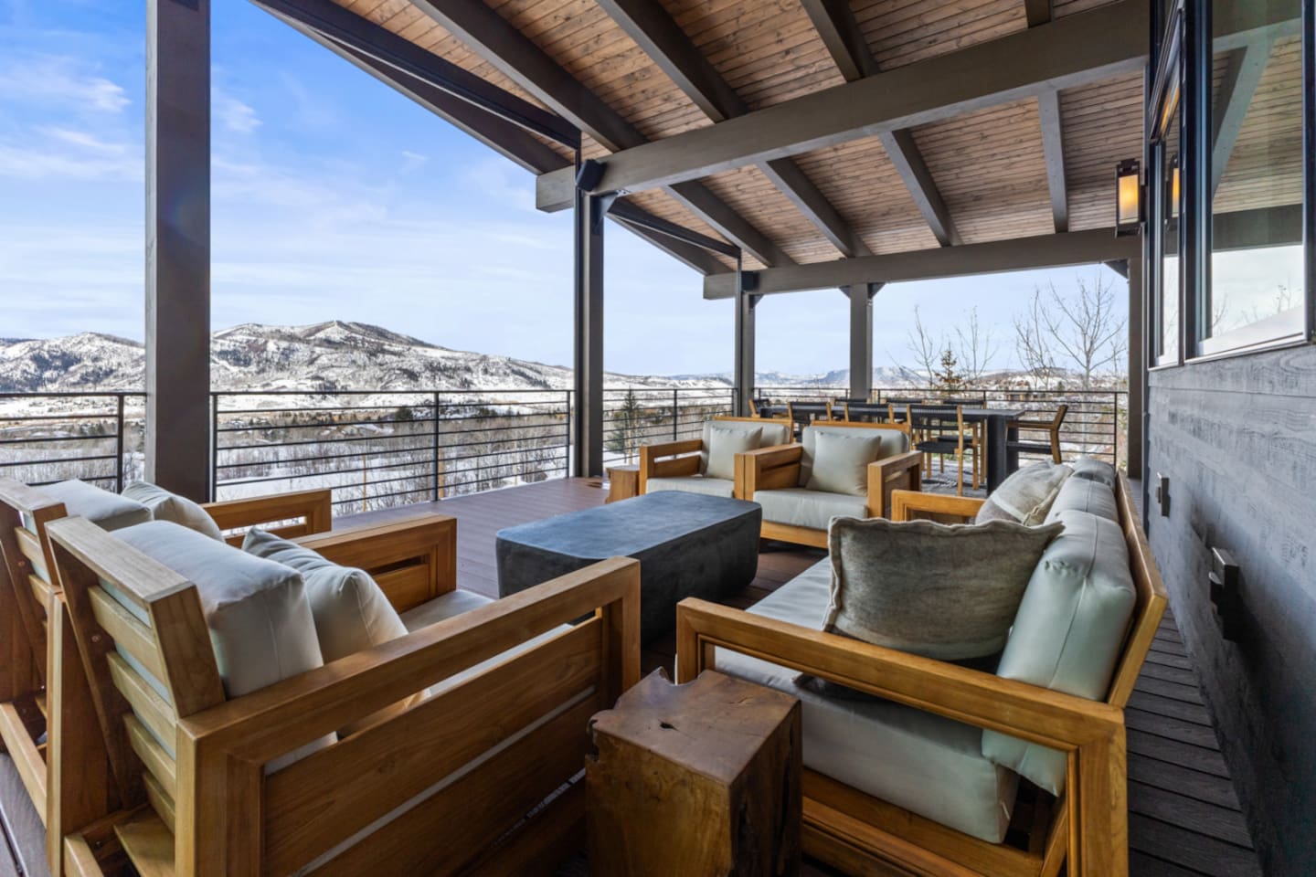 Main Level Wraparound Covered Deck