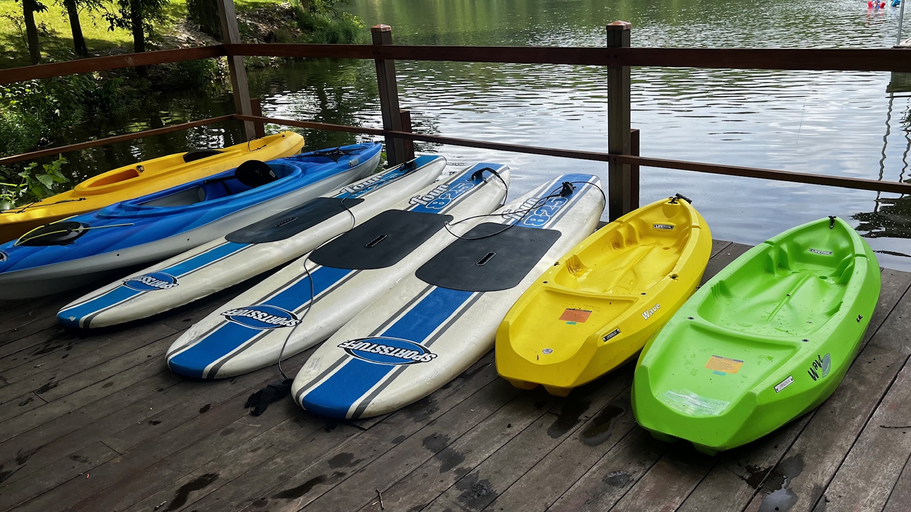 Kayaks and Paddle Boards