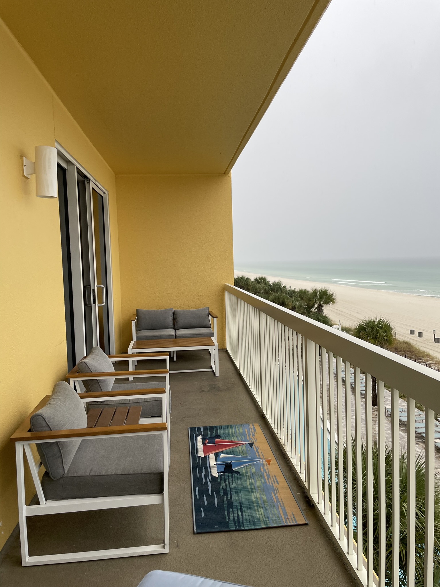 Gulf and Pool views from balcony