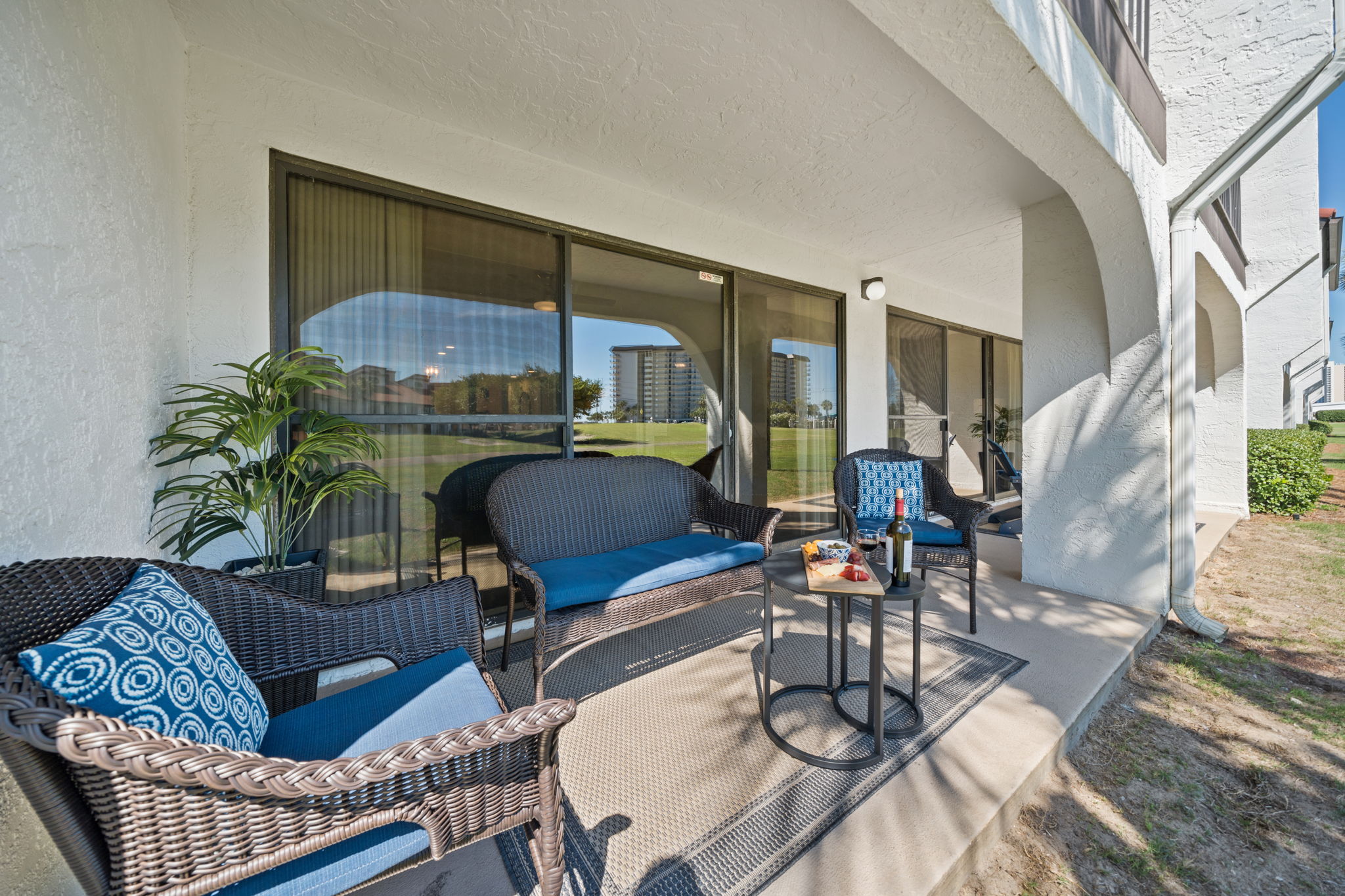 Our Double-Size Patio is the Ideal Spot to Enjoy the Sunset Skies