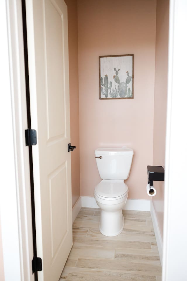 Private water closet / toilet room shared between bedrooms #4 and #5.