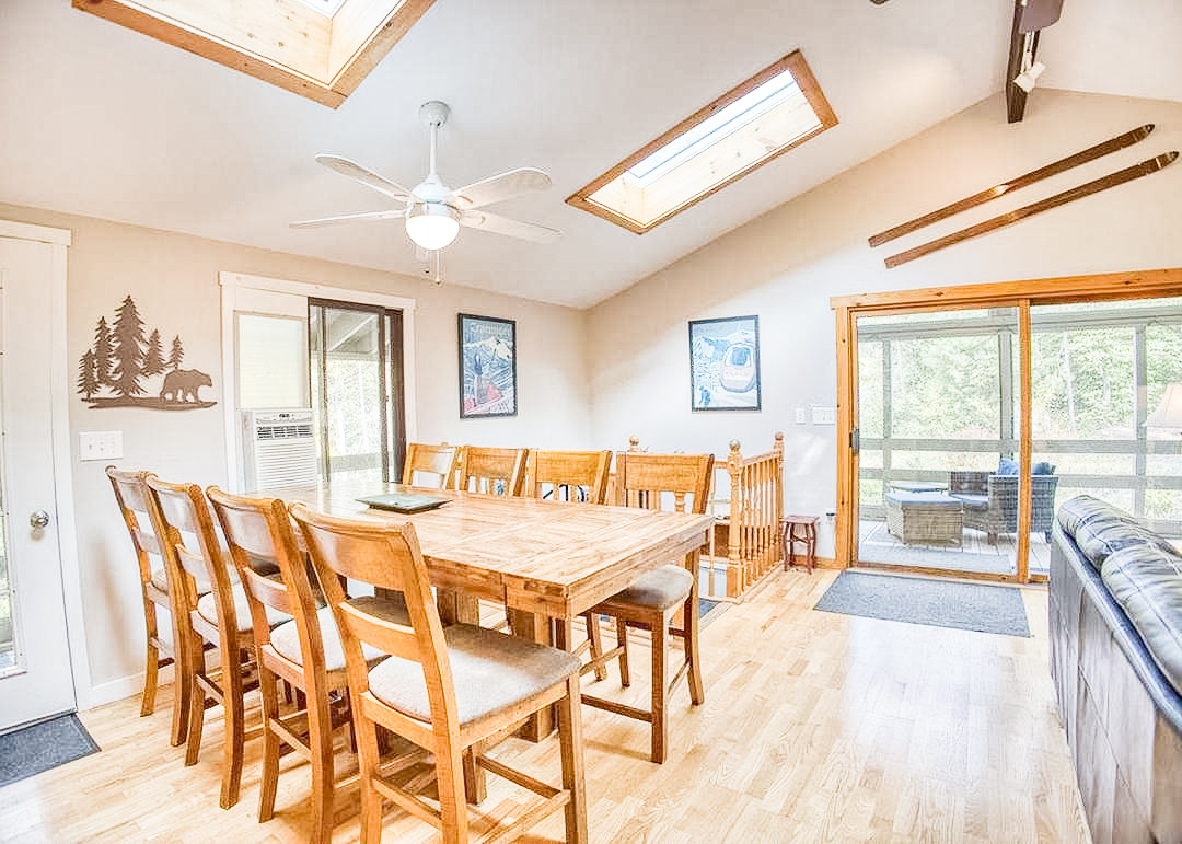 Dining area, share meals, laughter, and unforgettable moments 