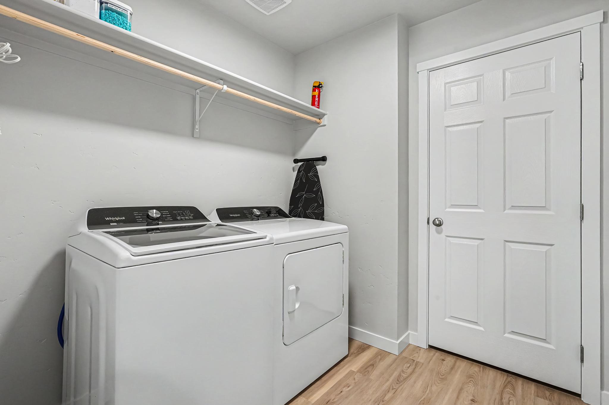  Laundry room upstairs.