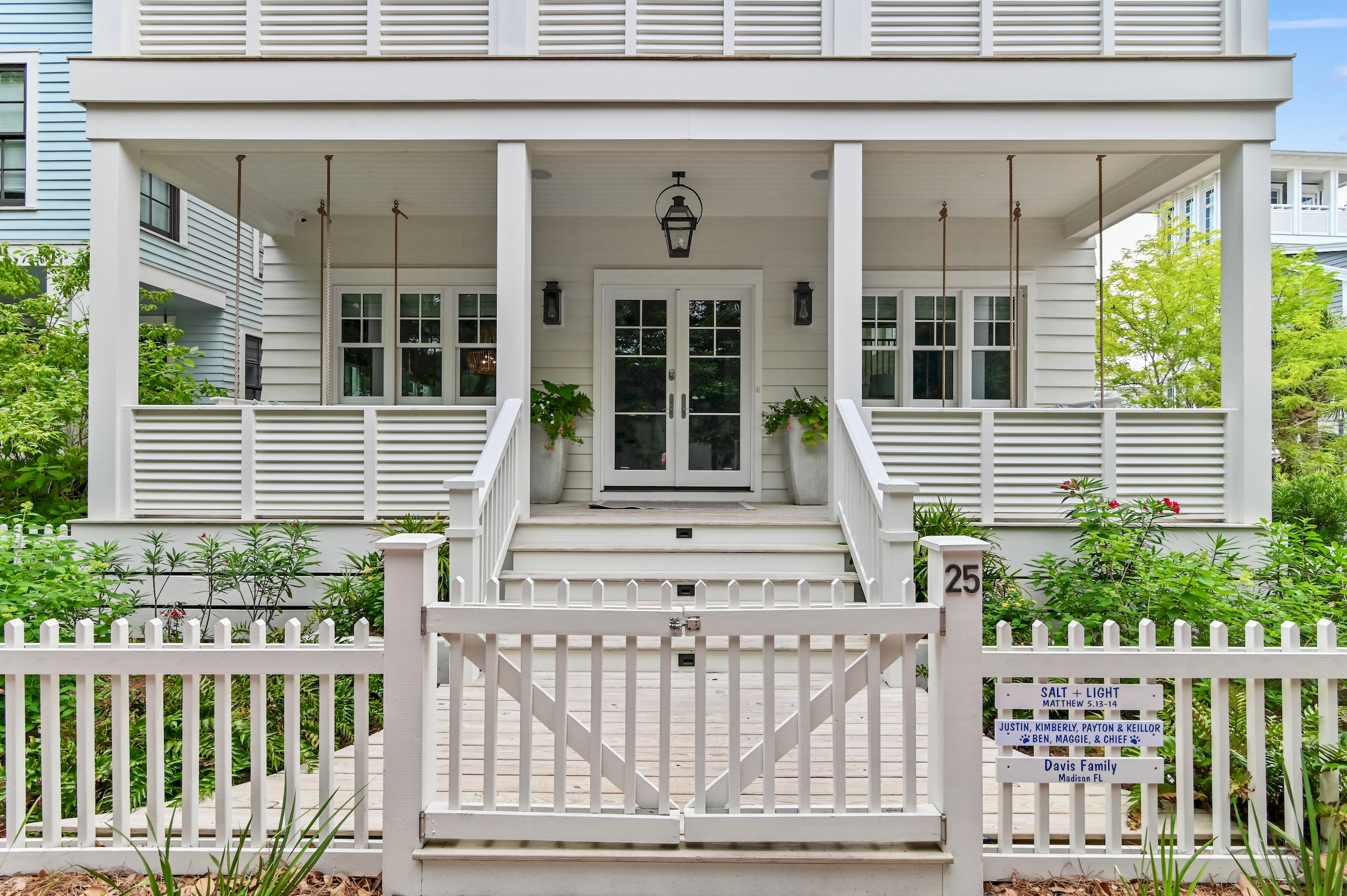 Front Porch Entrance.