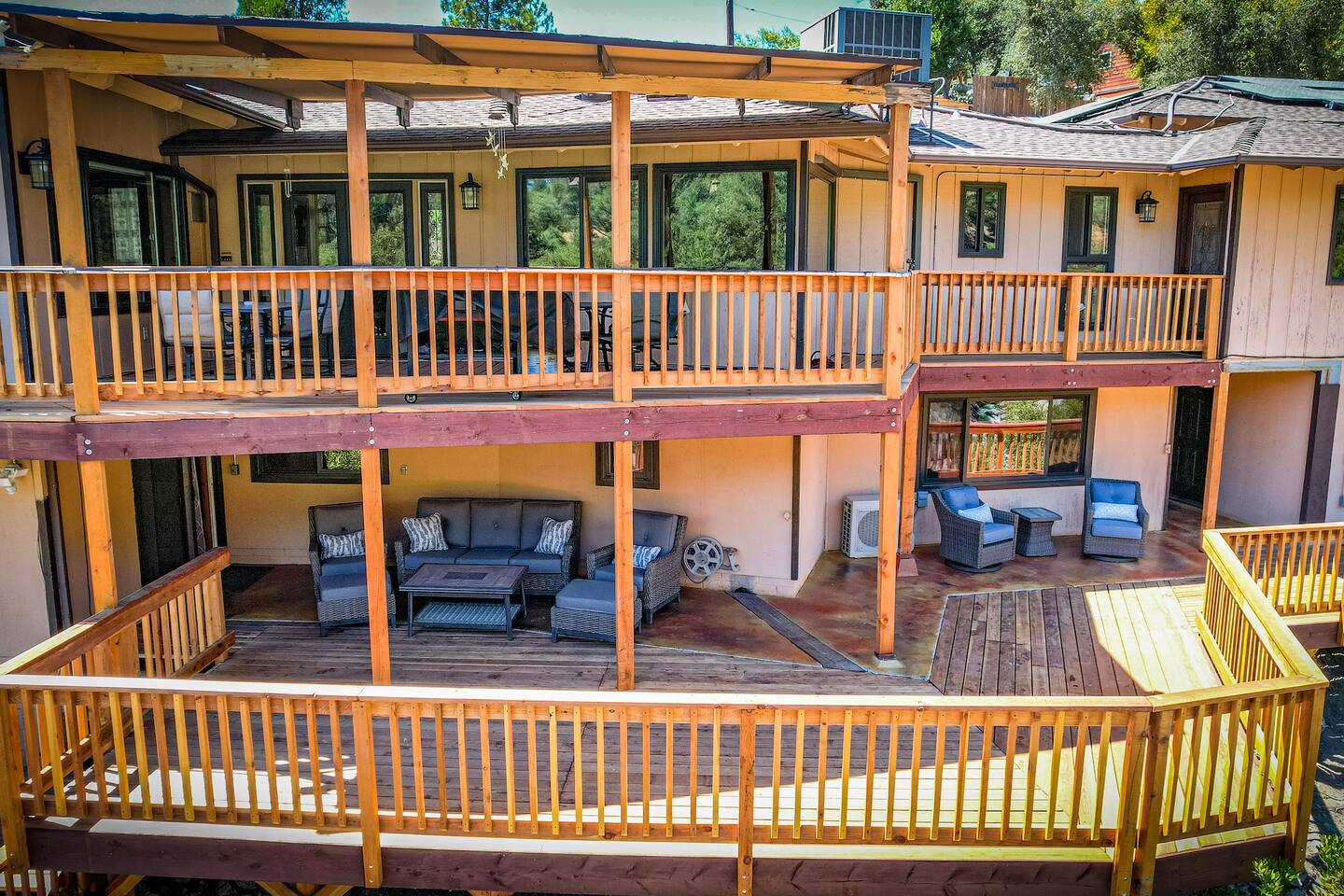 Two Separate Patios