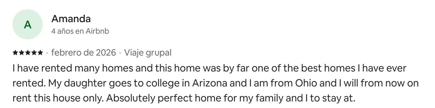 Review from Previous Listing in Airbnb