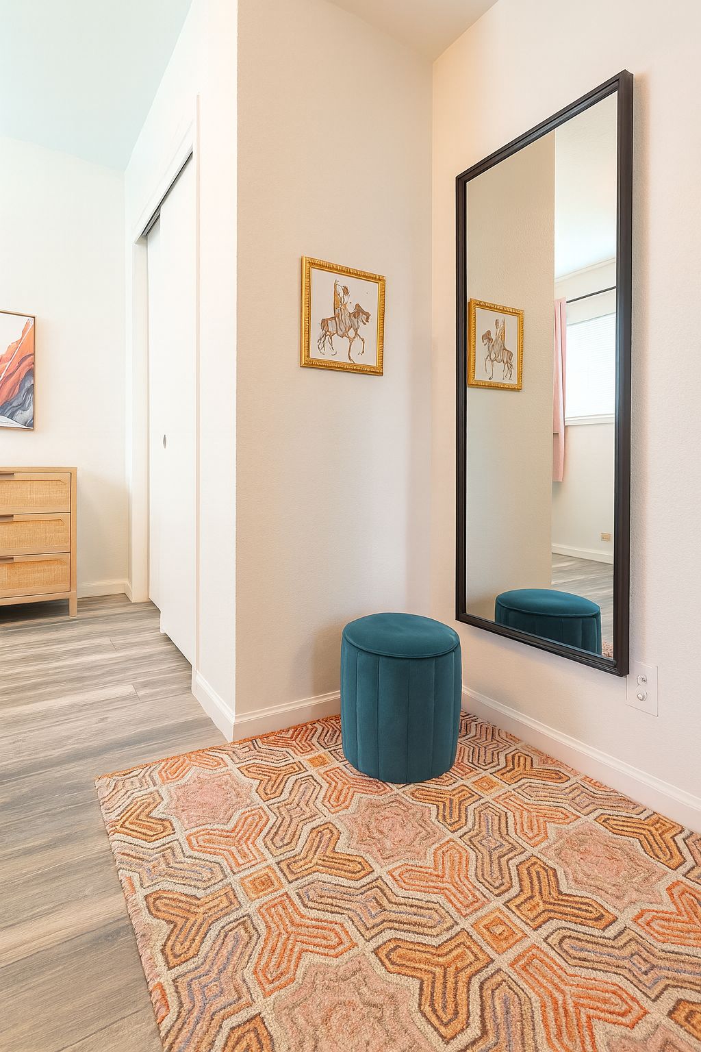 bedroom 2: 80s retro golden girl design make your stay fun and memorable