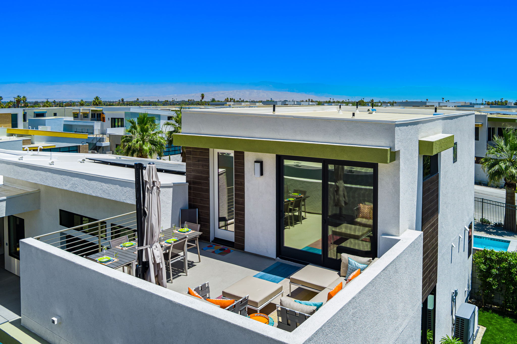 Rooftop Deck off of Second Primary Bedroom