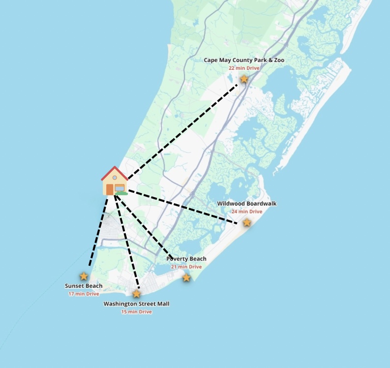 steps to the sunset, and conveniently located for everything else!