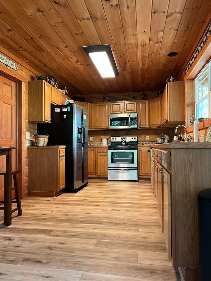 "Spacious Kitchen to Gather, Cook and Create Memories"