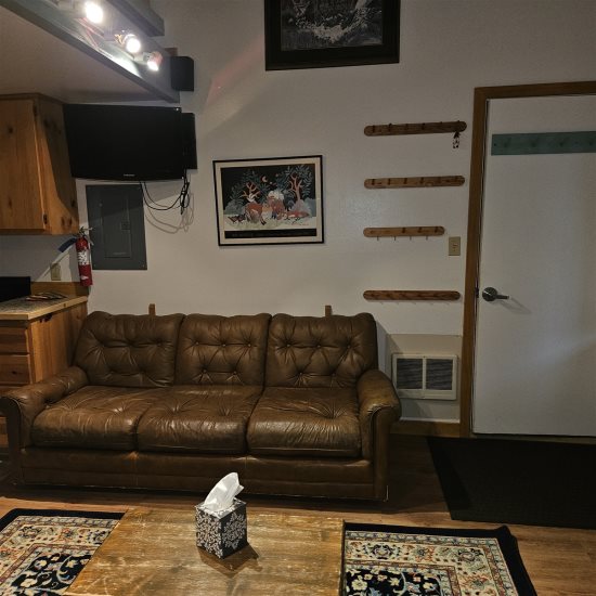 Large couch.