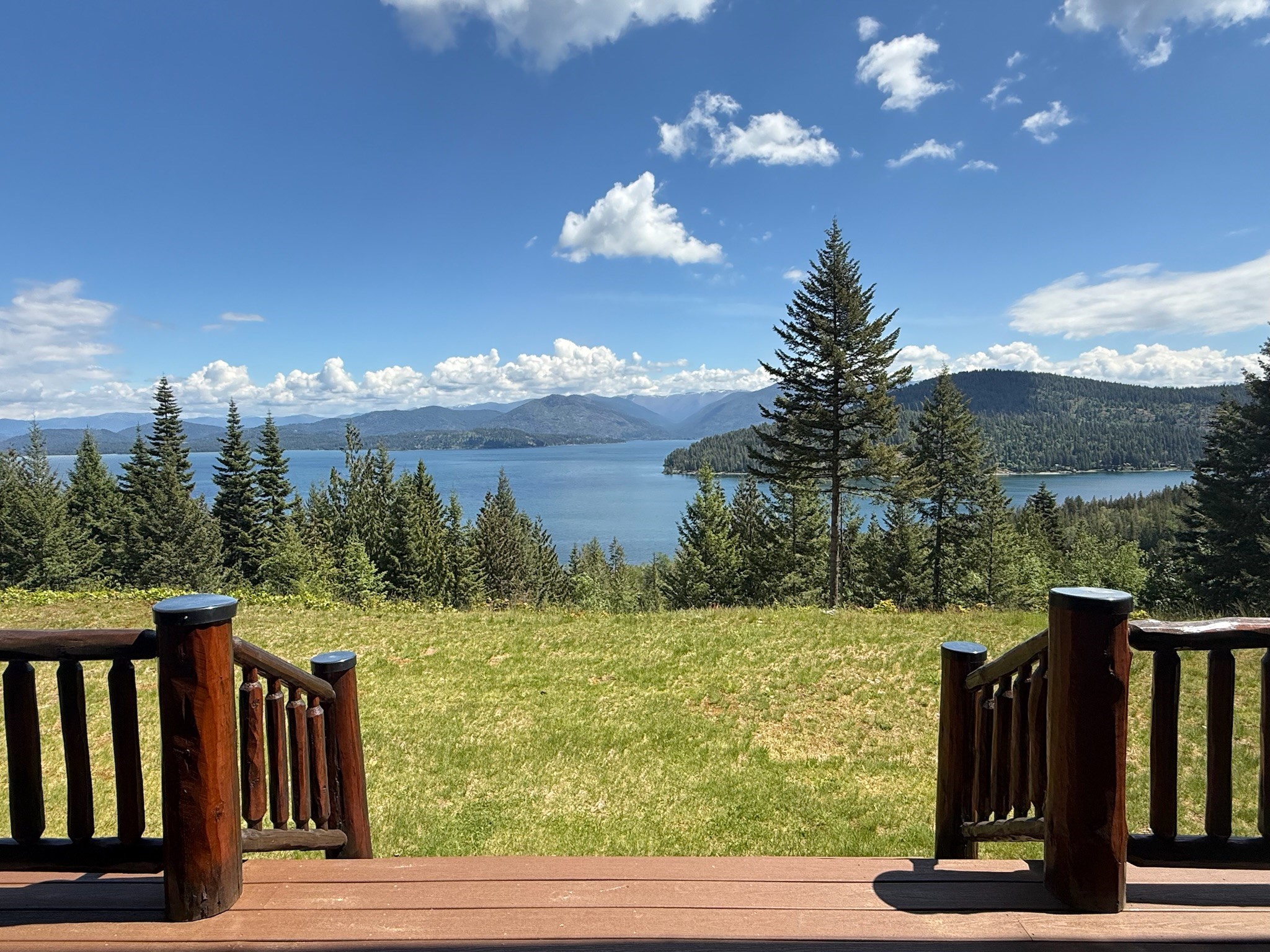 Stunning view from the deck for your morning coffee or wind down