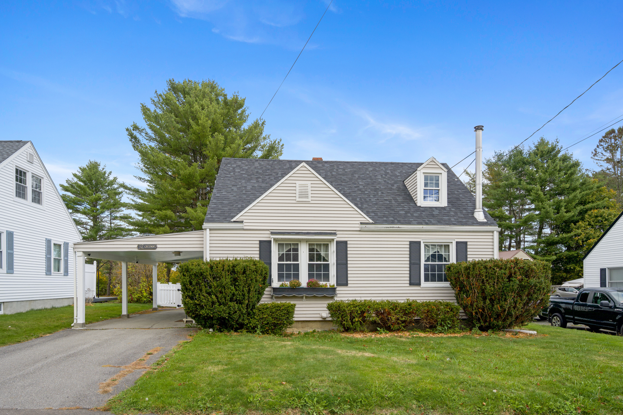 Street view of the house