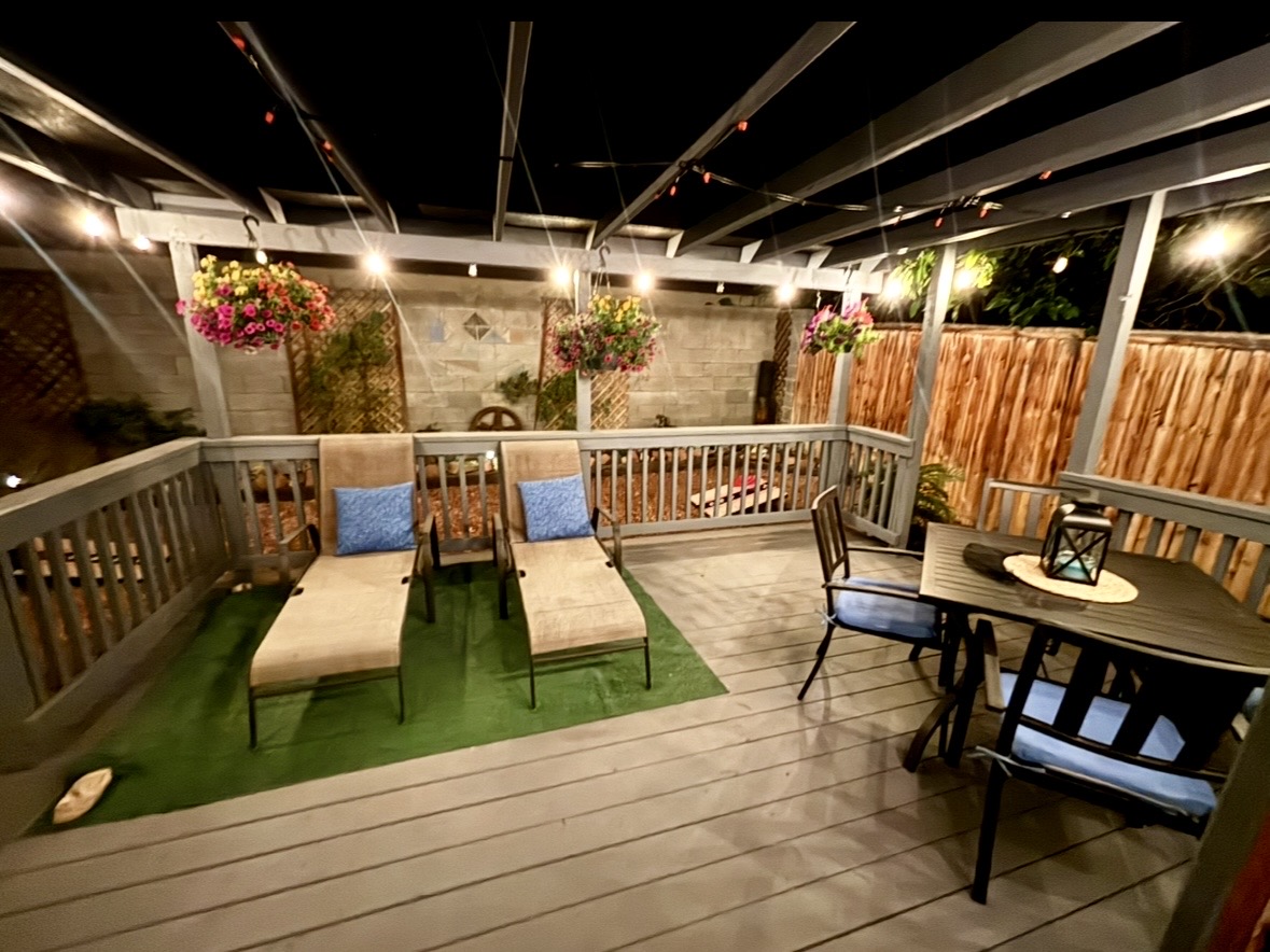 Rear Covered Patio
