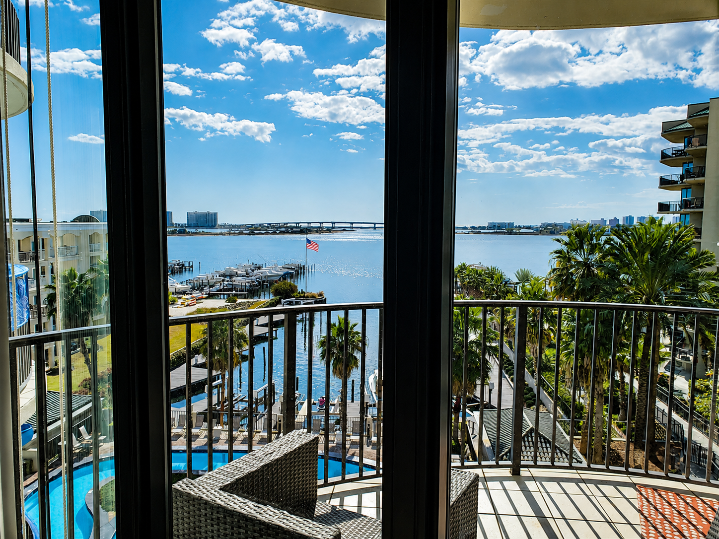 balcony view