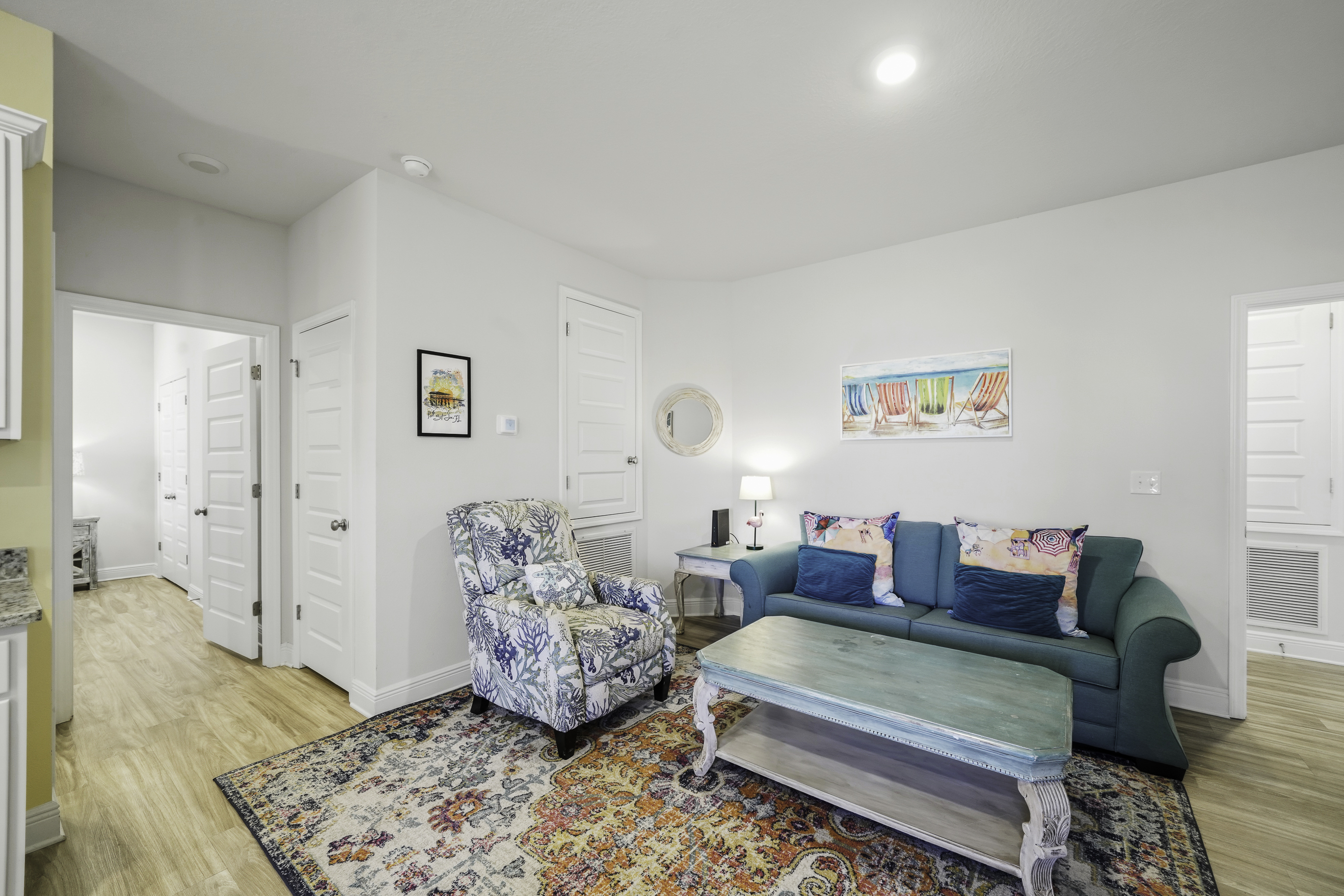 Spacious MIL suite with open layout