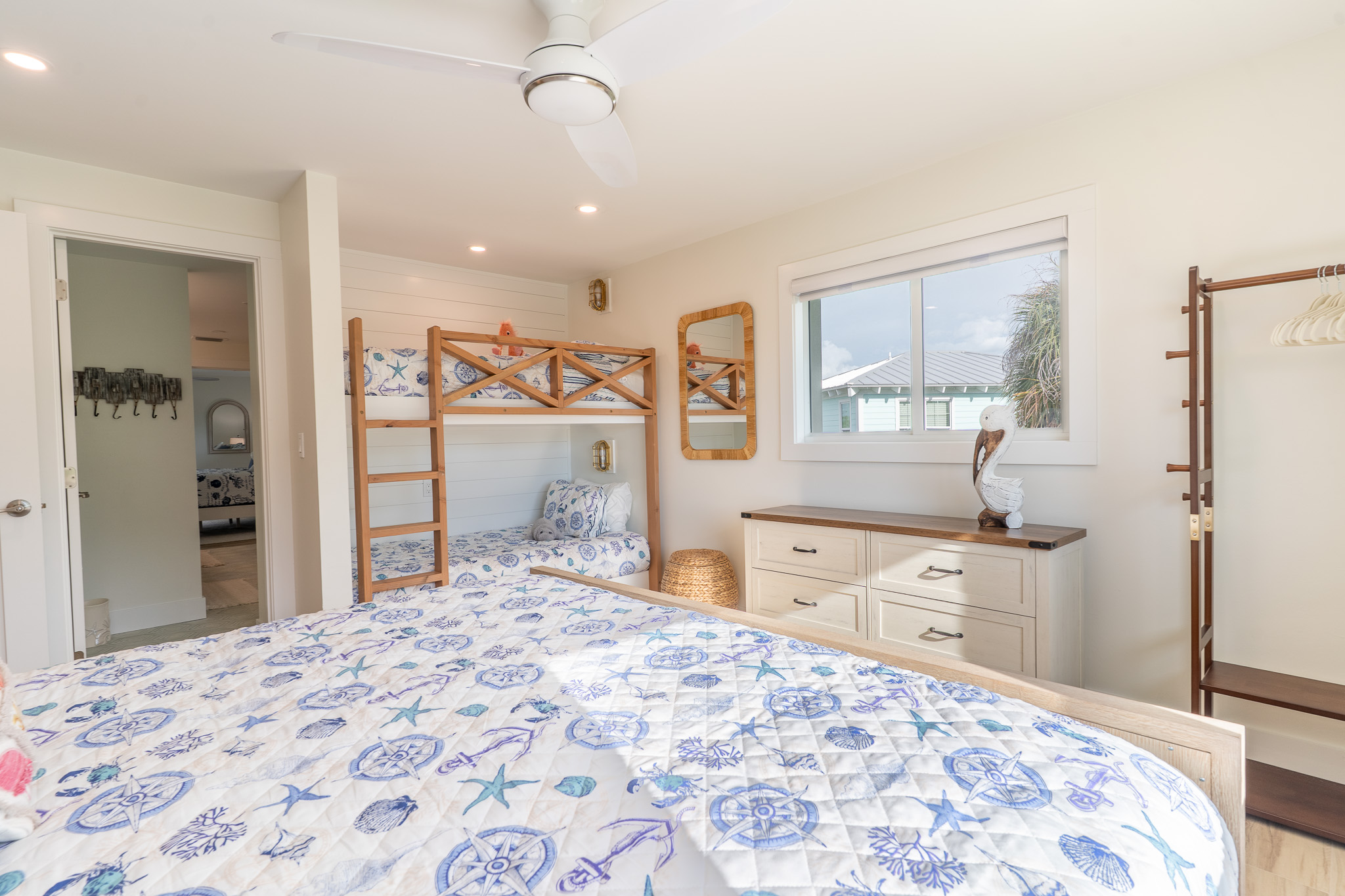 King Bedroom with Bunk Beds