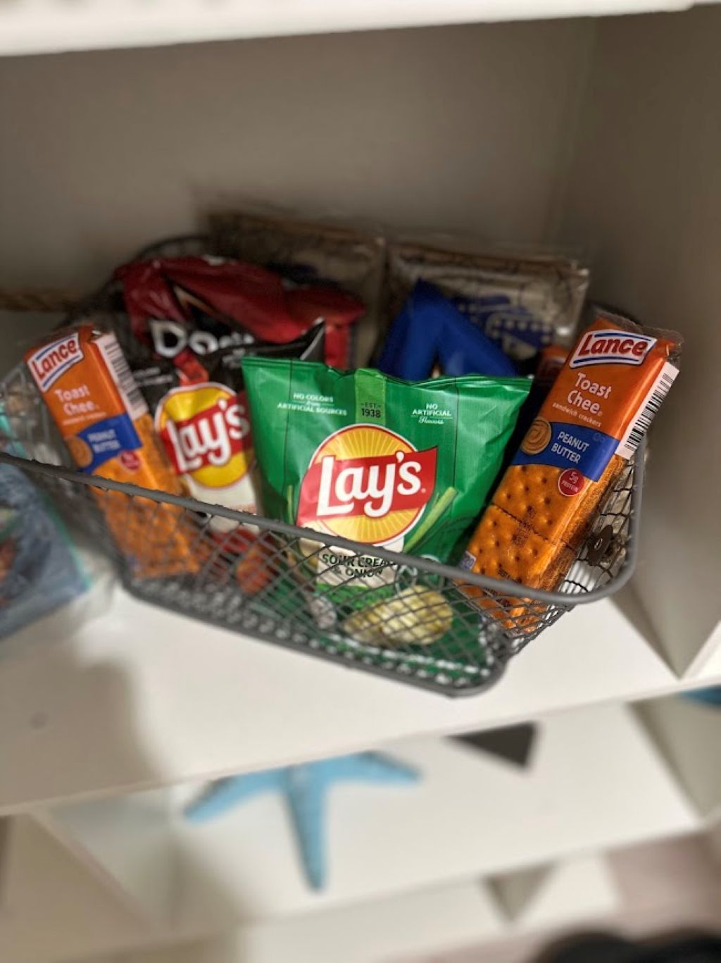 Snacks when you arrive