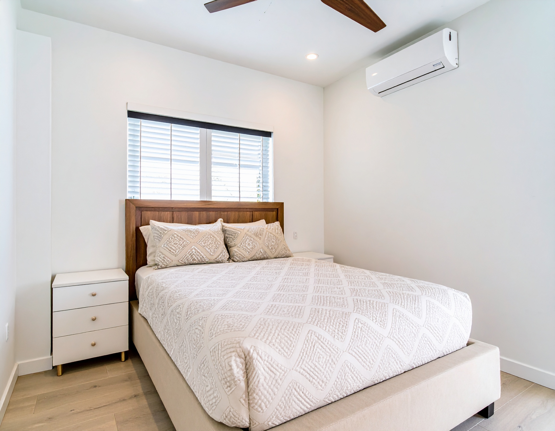 Queen Bedroom #5 | Representative Interior. Décor / Finishes May Vary.