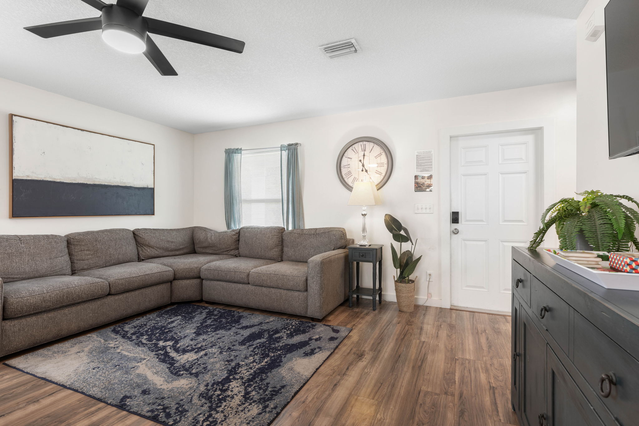 Bright coastal interiors and modern finishes make every stay feel fresh and inviting.