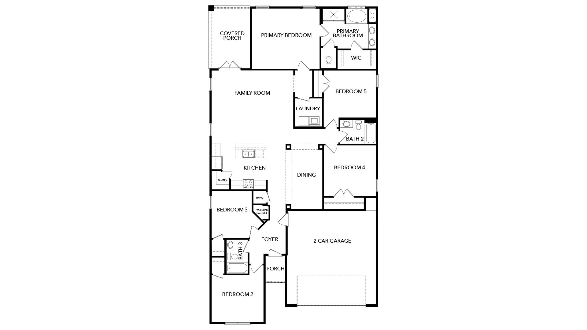 Spacious, thoughtfully designed layout at Le Bleu Bebe. Easy flow from living to sleeping areas, perfect for relaxing stays and family comfort.